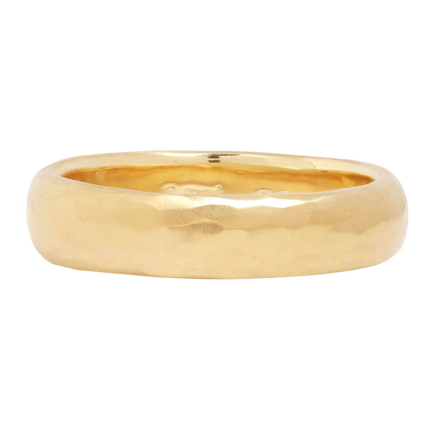 Half Round Hammered Band