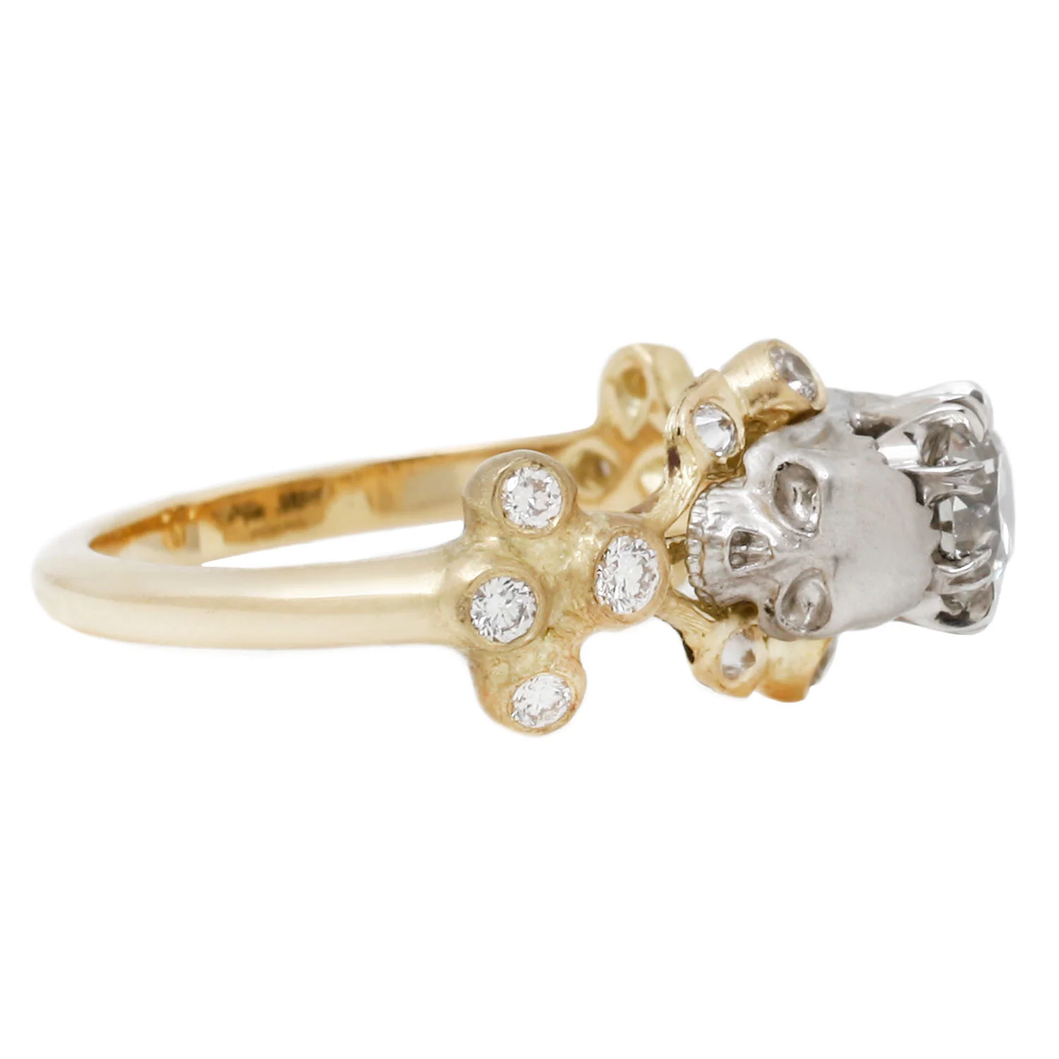 Memento Mori Diamond Ring - Image 3