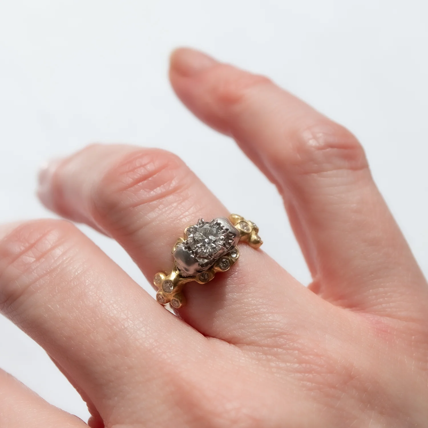 Memento Mori Diamond Ring - Image 4