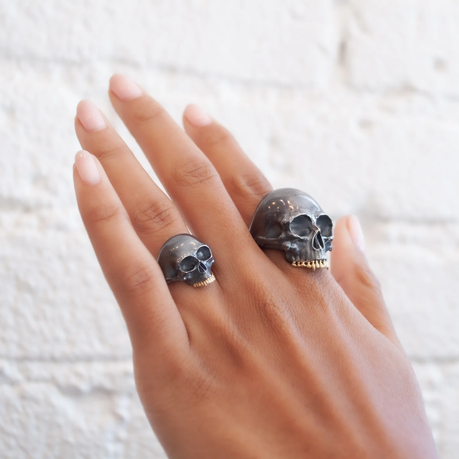 Black Skull Ring - Image 4