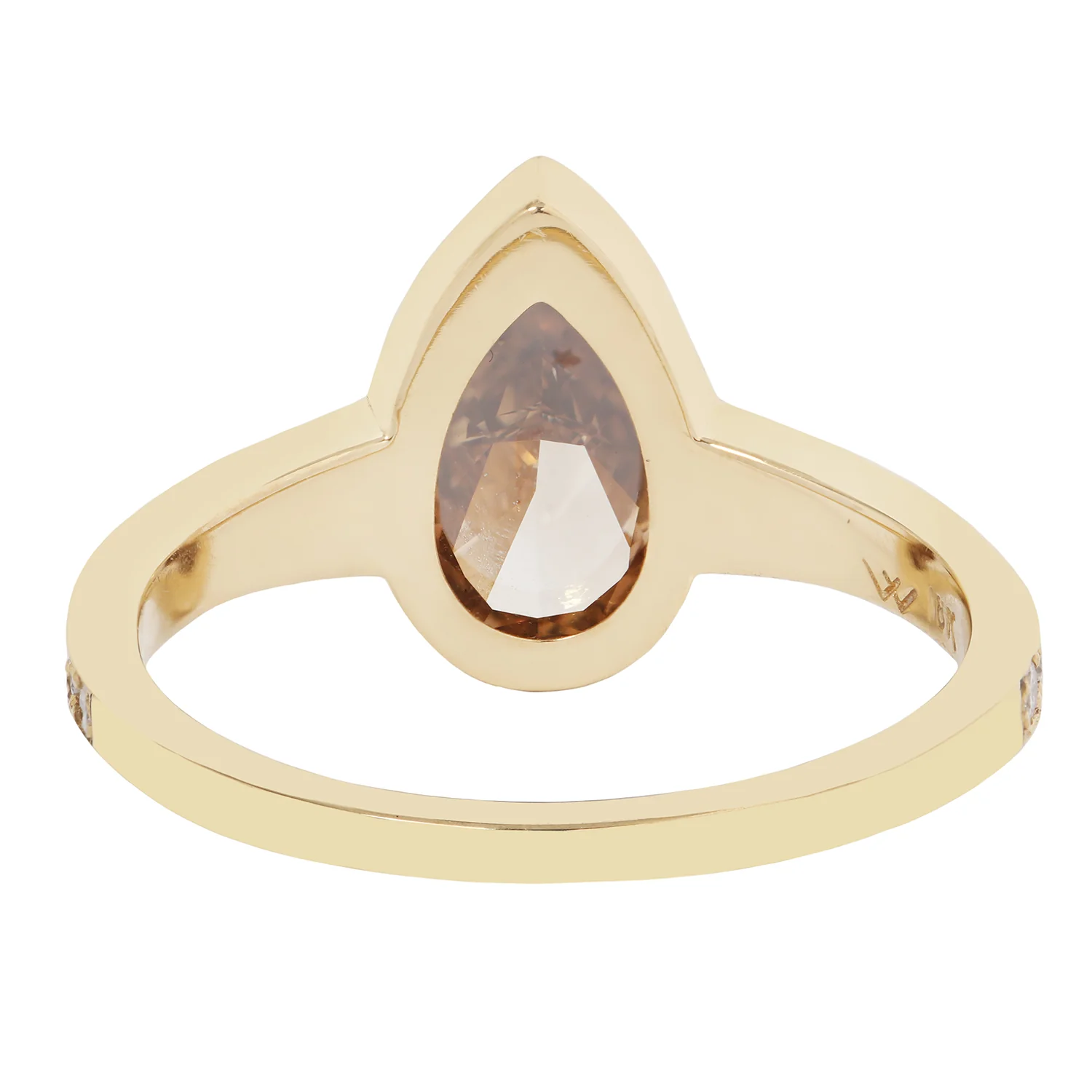 Amber Radiance Diamond Ring - Image 3
