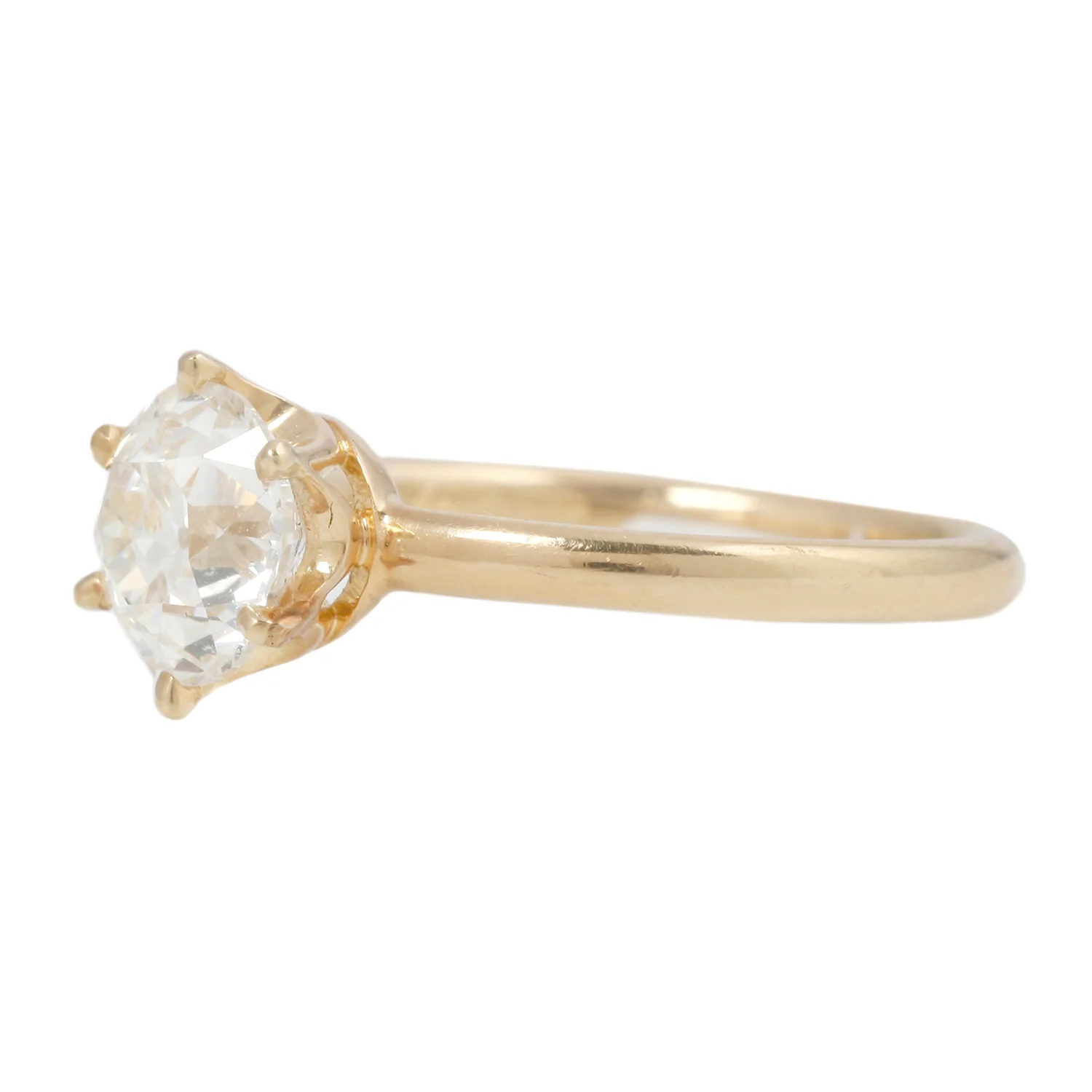 Antique Tiffany & Co Six Prong Solitaire Ring - Image 3