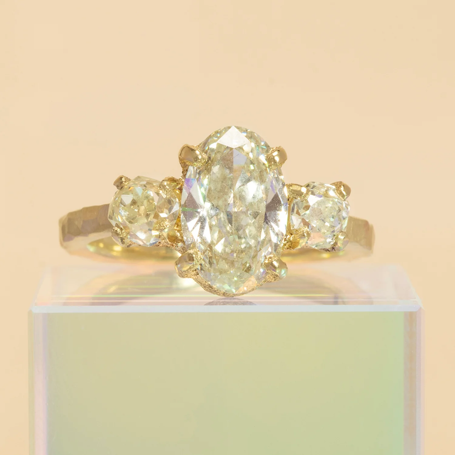 Aurelia Triple Diamond Ring - Image 5