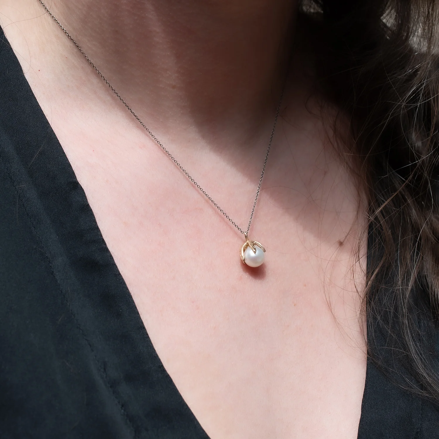 Baroque Pearl Necklace - Image 2