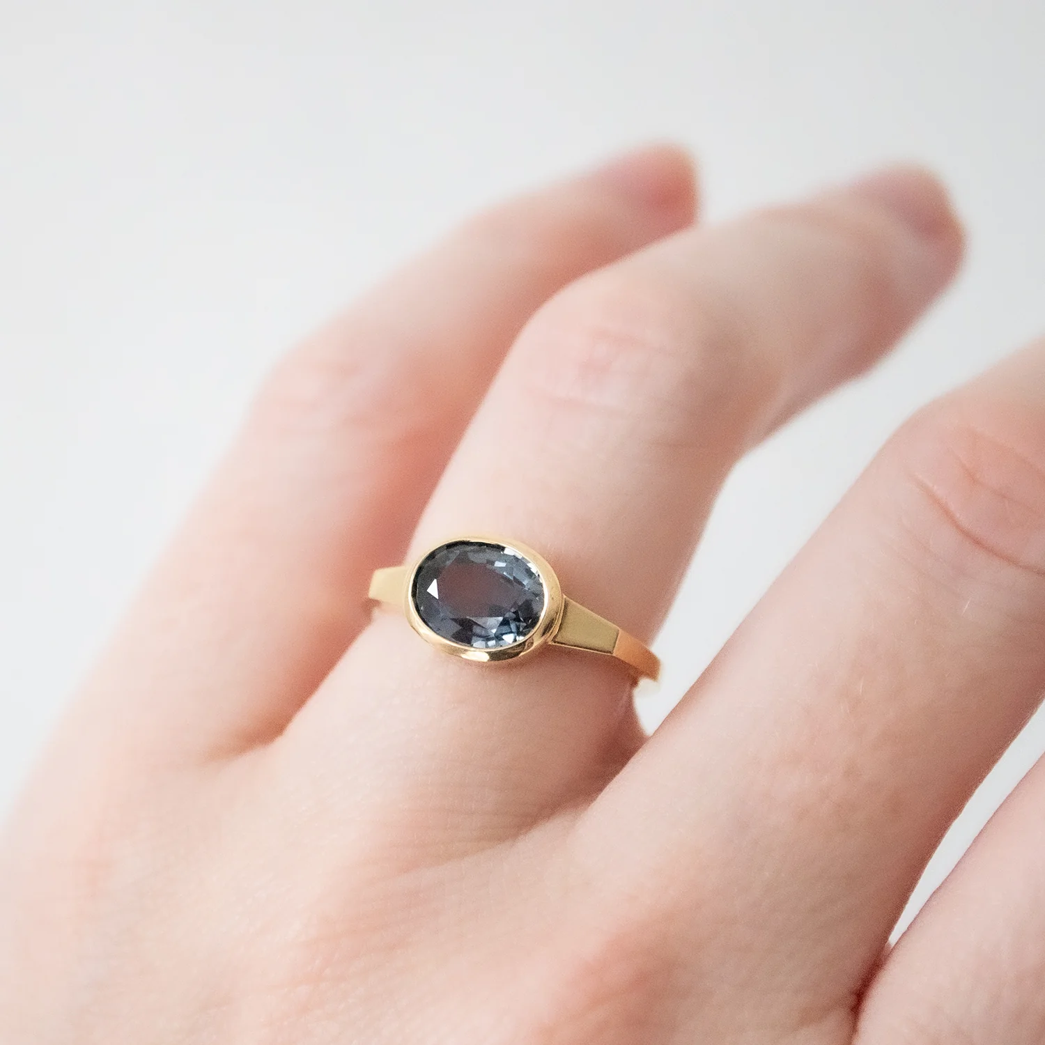 Blue Horizon Sapphire Ring - Image 2