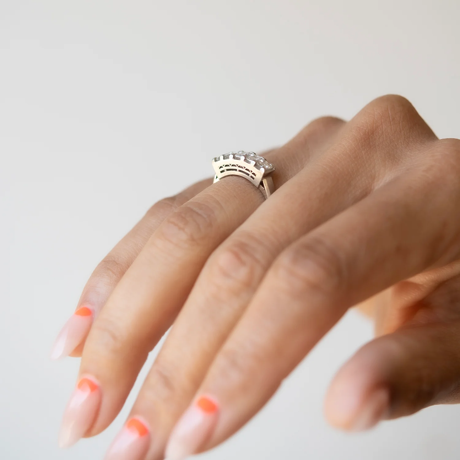 Carré Diamond Deco Ring - Image 6