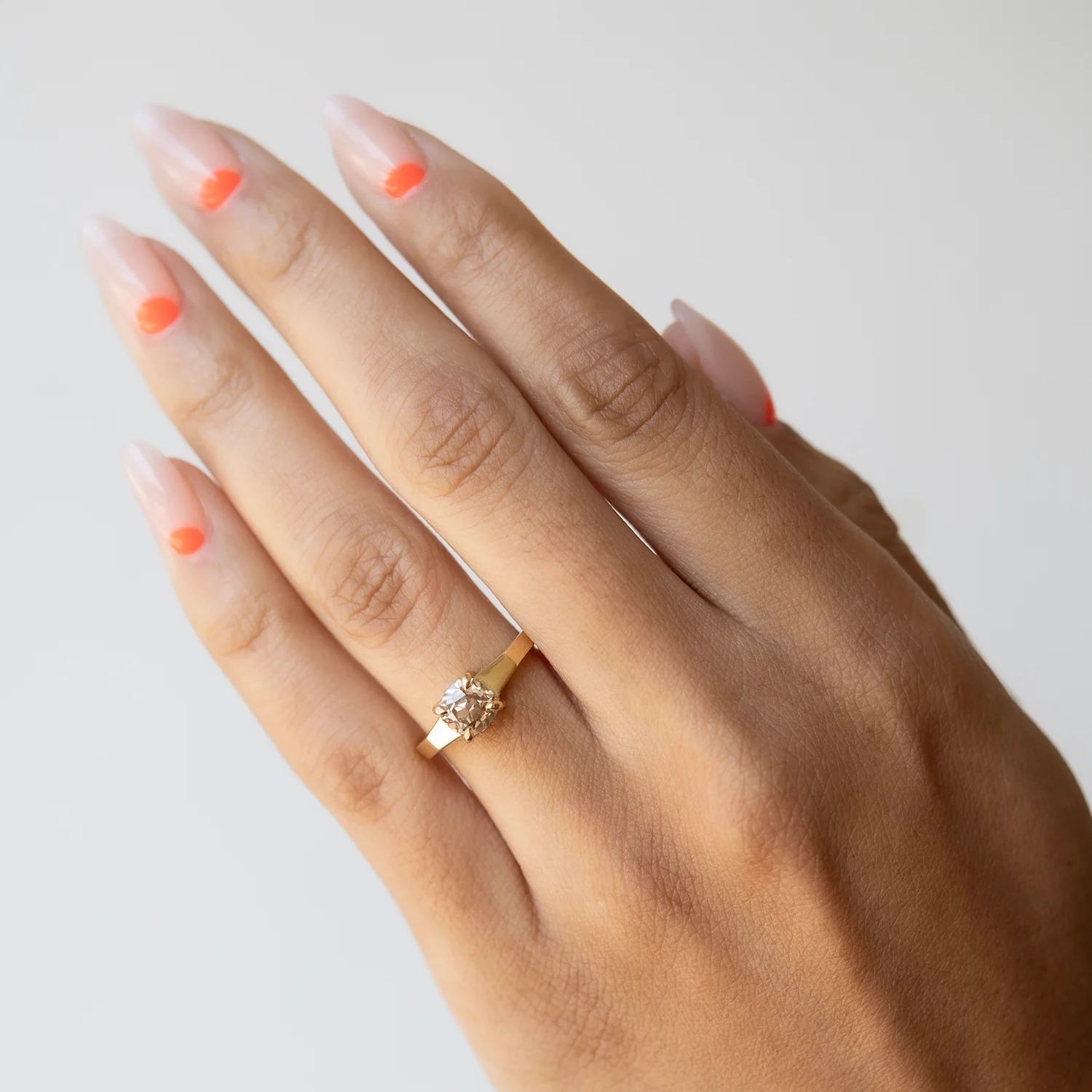 Champagne Diamond Mirage Ring - Image 2