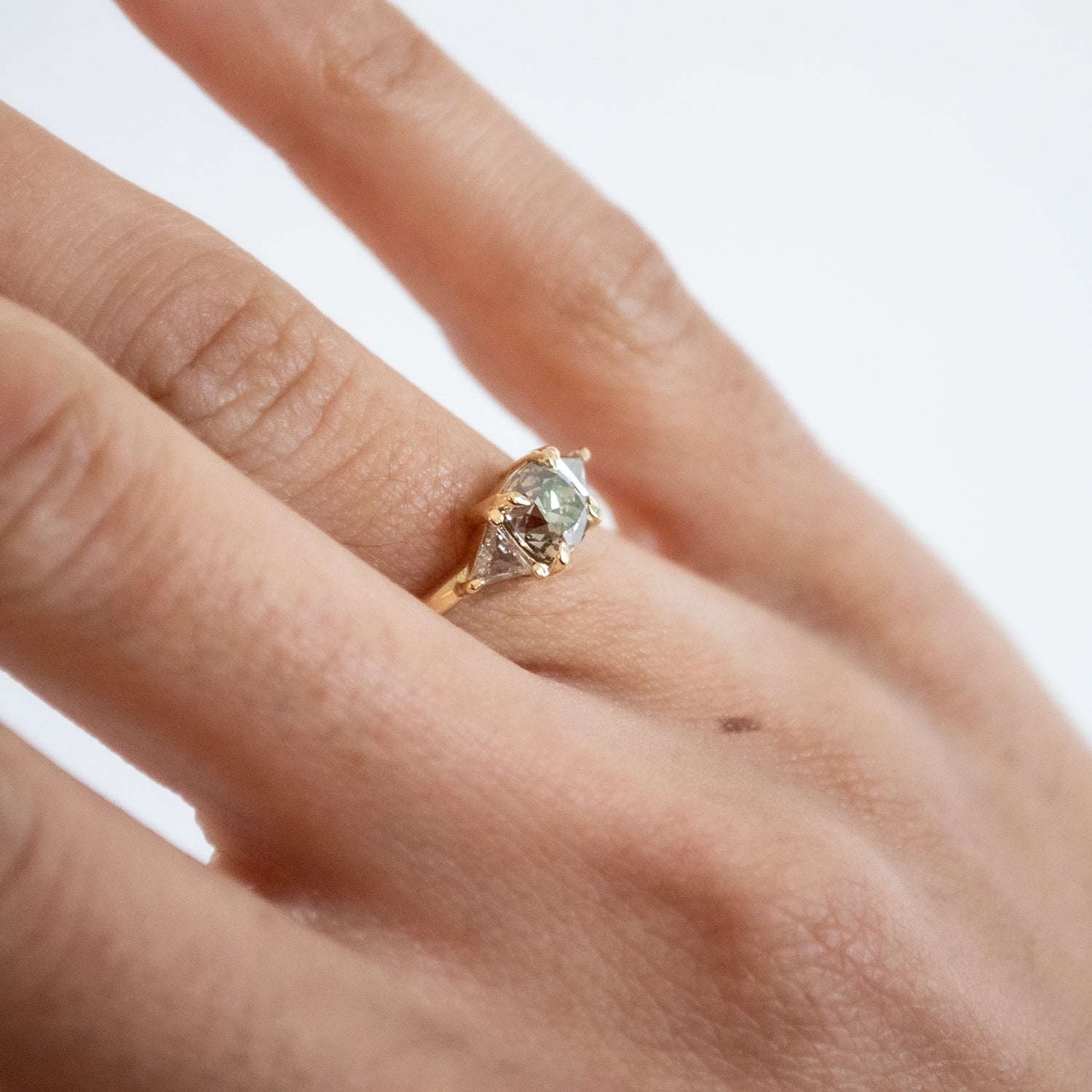 Champagne Diamond Stella Ring - Image 2