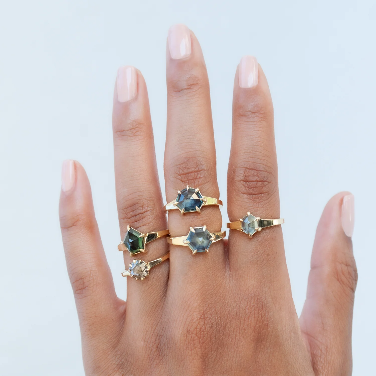 Clear Skies Sapphire Ring - Image 7