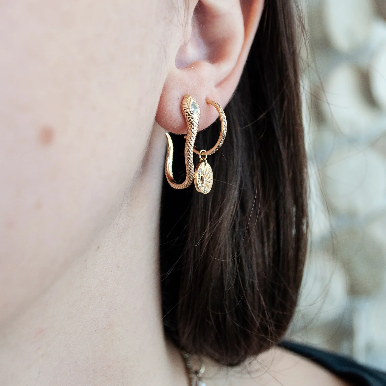 Cobra Charmer Hoops - Image 3