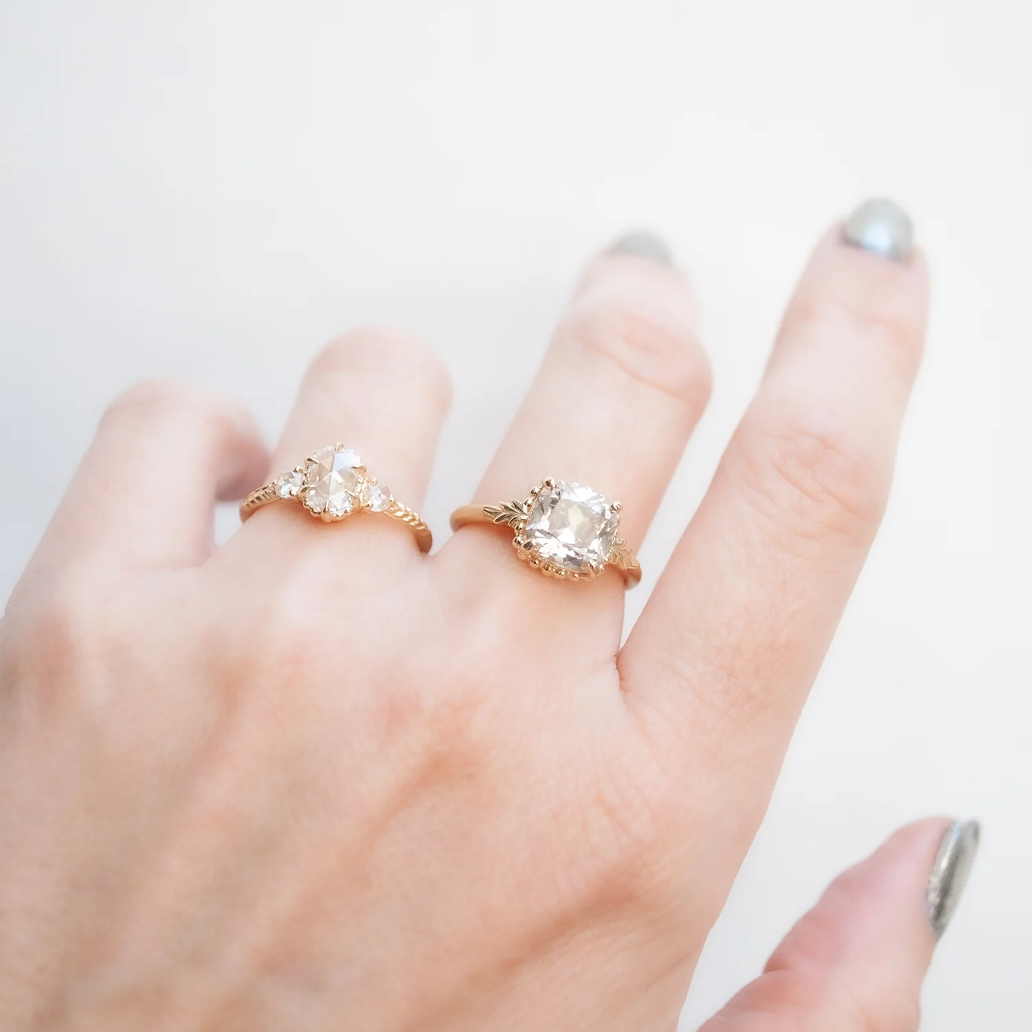 Cognac Wood Nymph Faye Ring - Image 9
