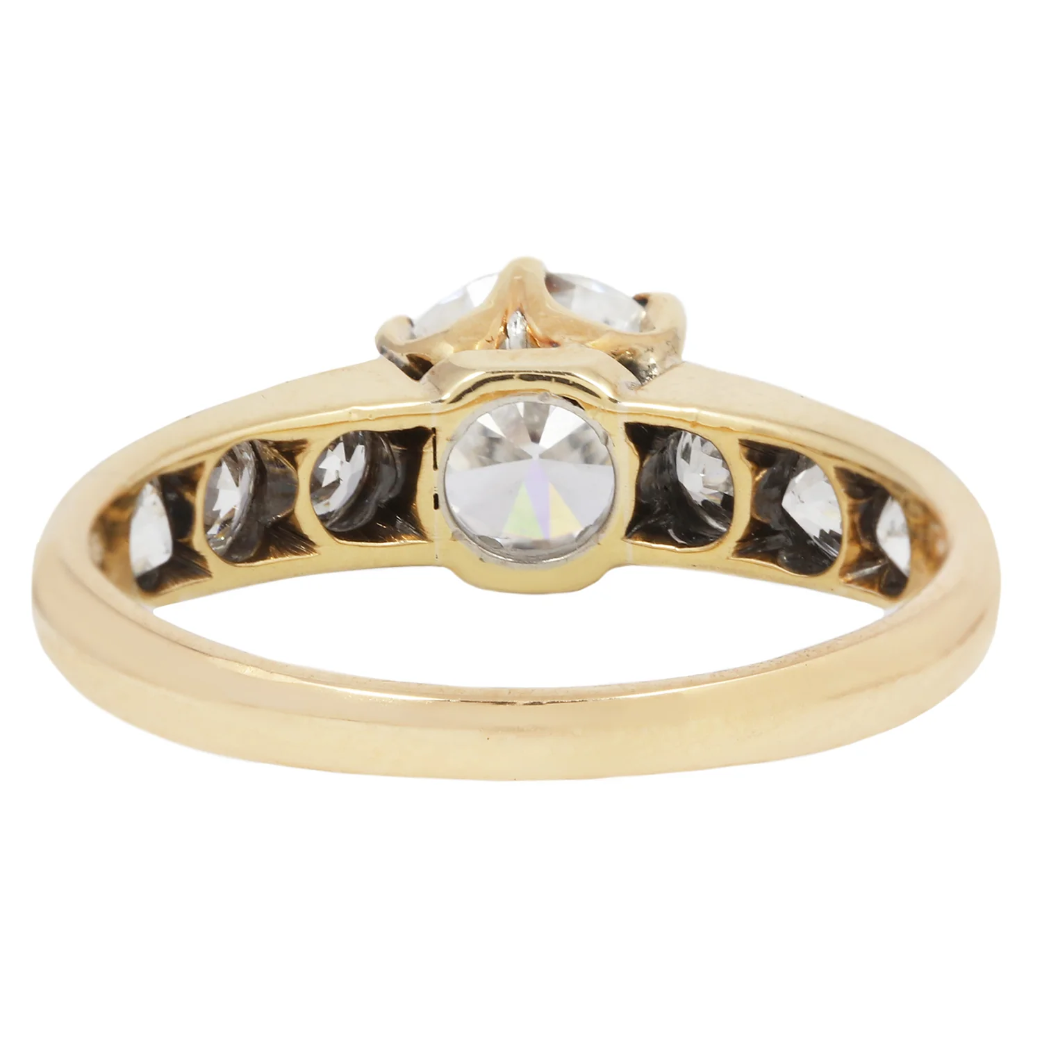 Cora Diamond Edwardian Ring - Image 4