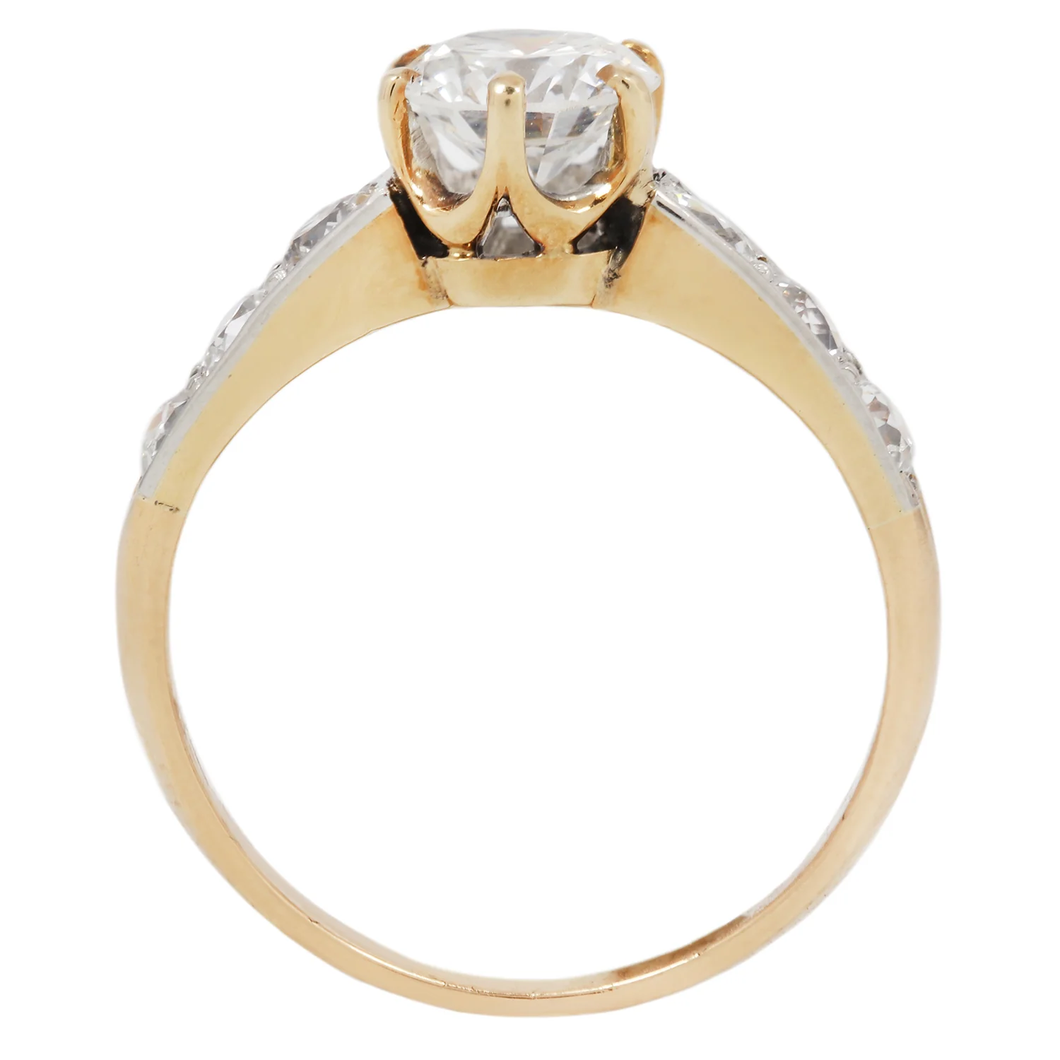 Cora Diamond Edwardian Ring - Image 5