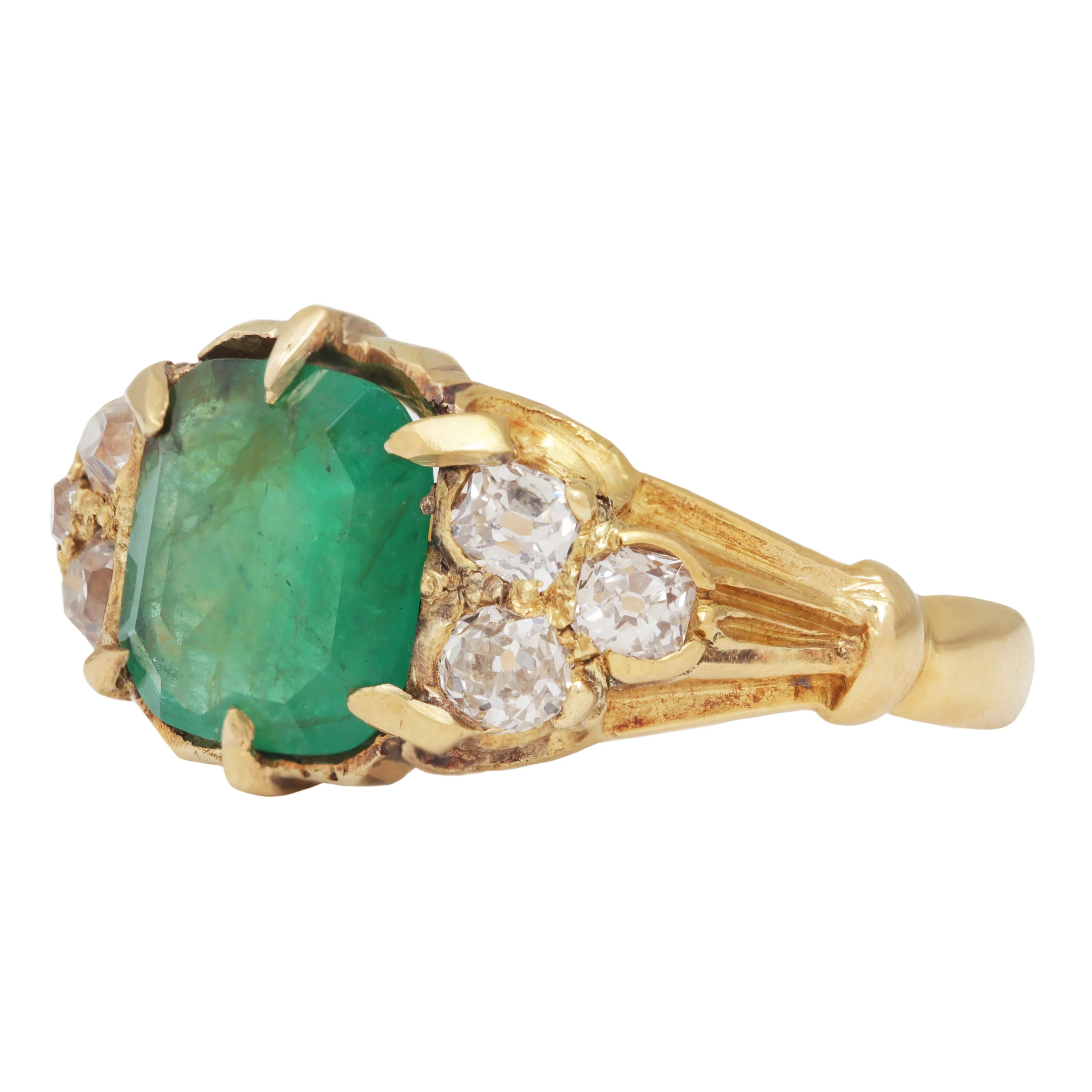 Crown Jewel Emerald Ring - Image 3