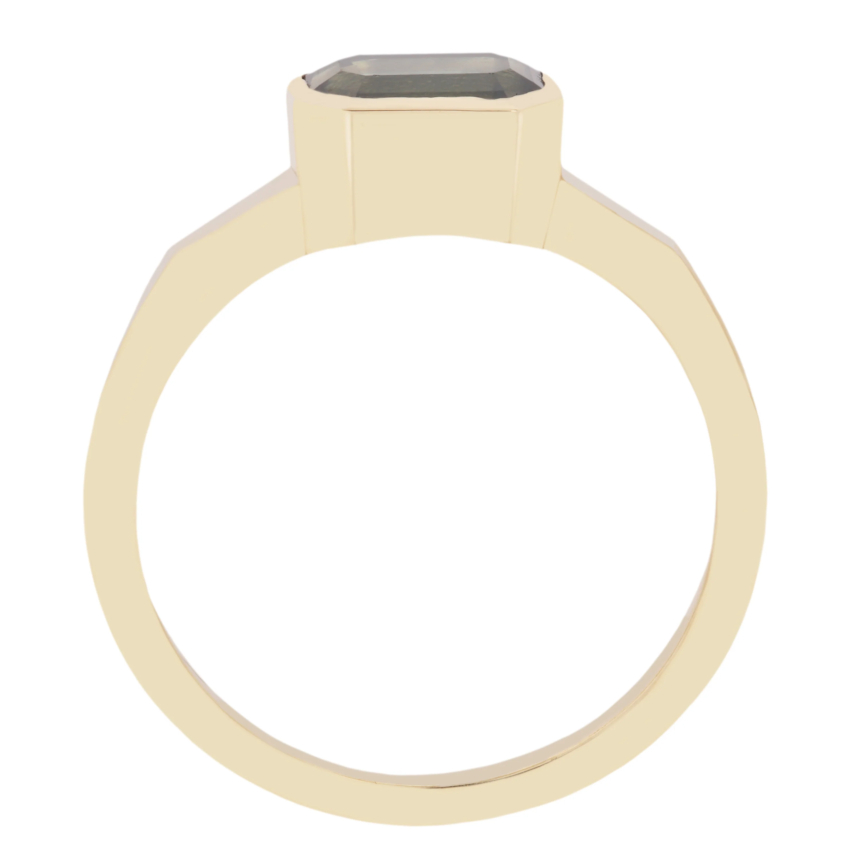 Deep Lagoon Sapphire Deco Ring - Image 4