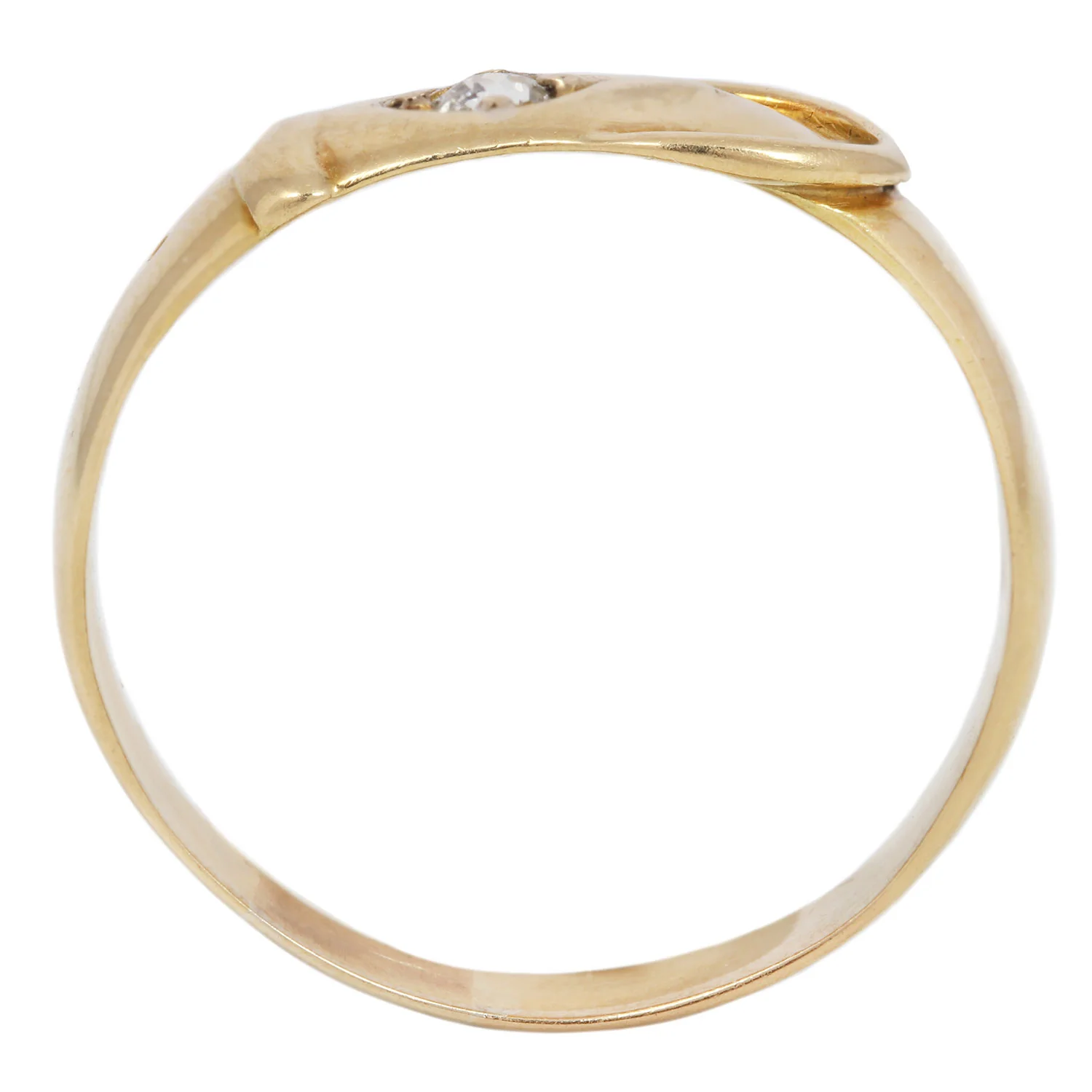 Derby Diamond Buckle Ring - Image 4