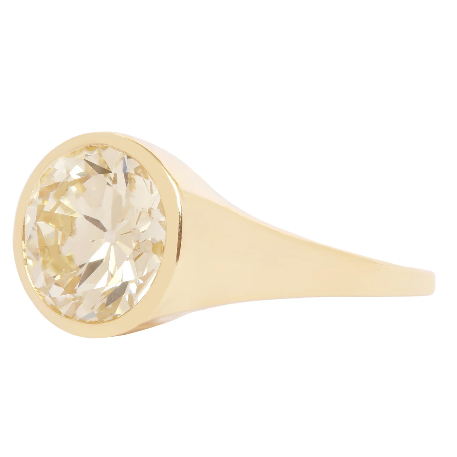 Diamond Beacon Signet Ring - Image 3
