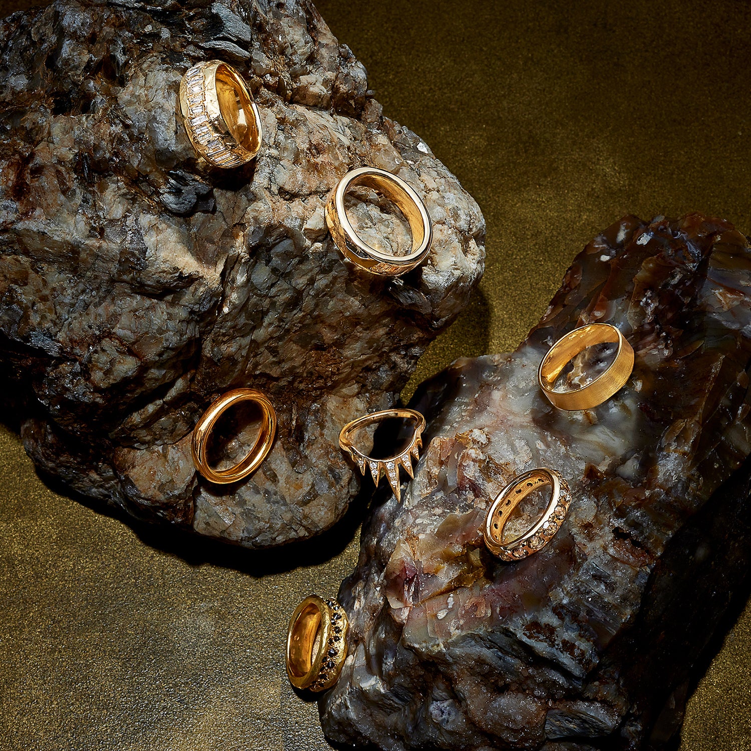 Diamond Spike Nesting Ring - Image 9