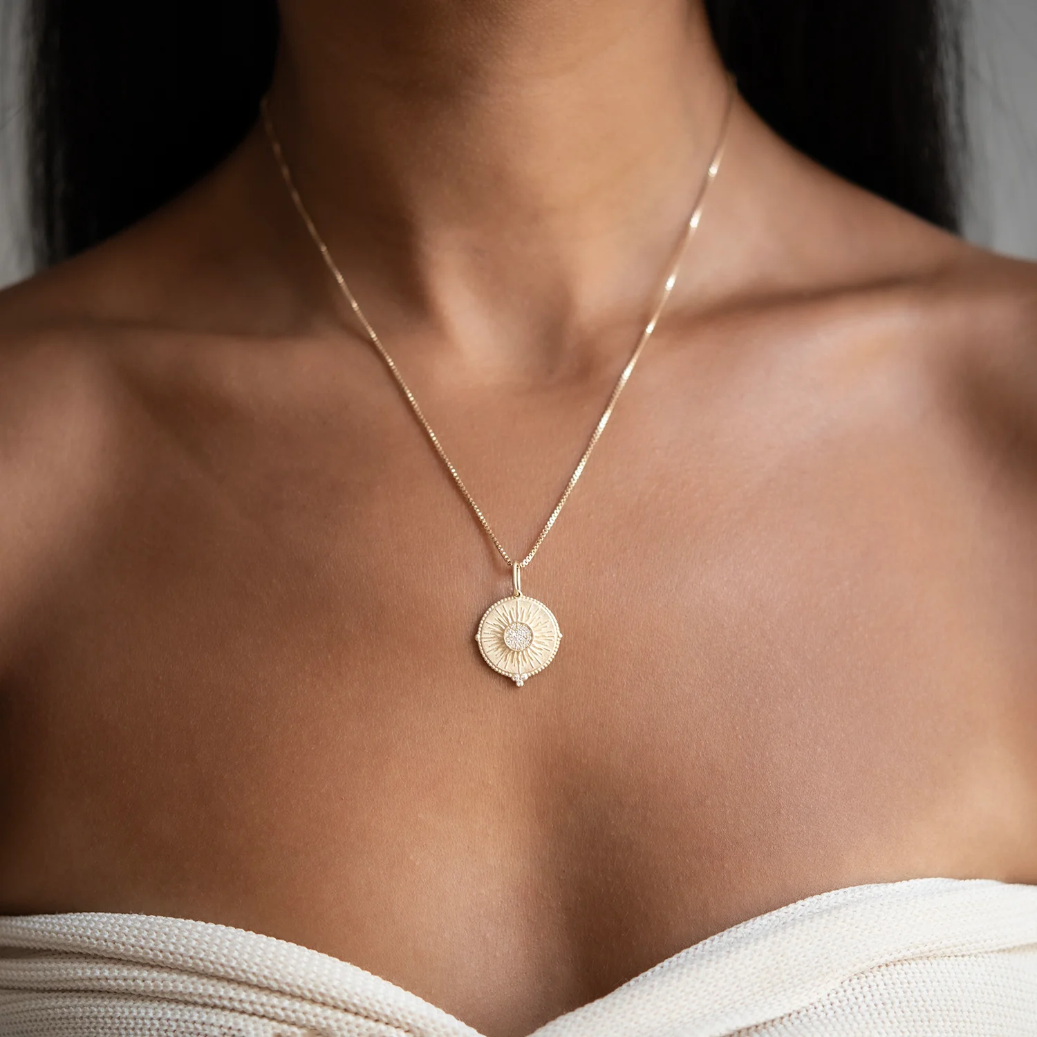 Diamond Sun Charm - Image 2