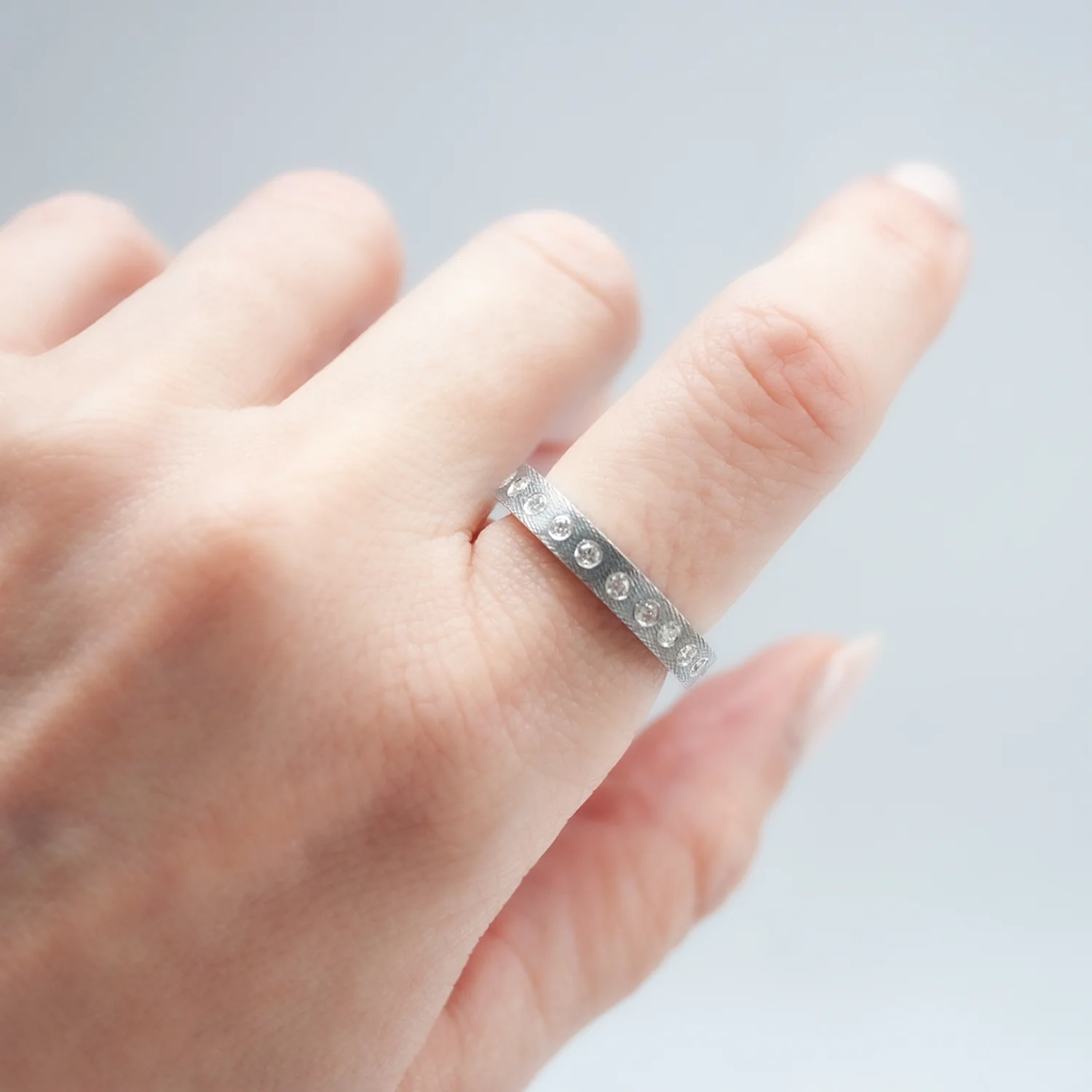 Diane Diamond Eternity Band - Image 2
