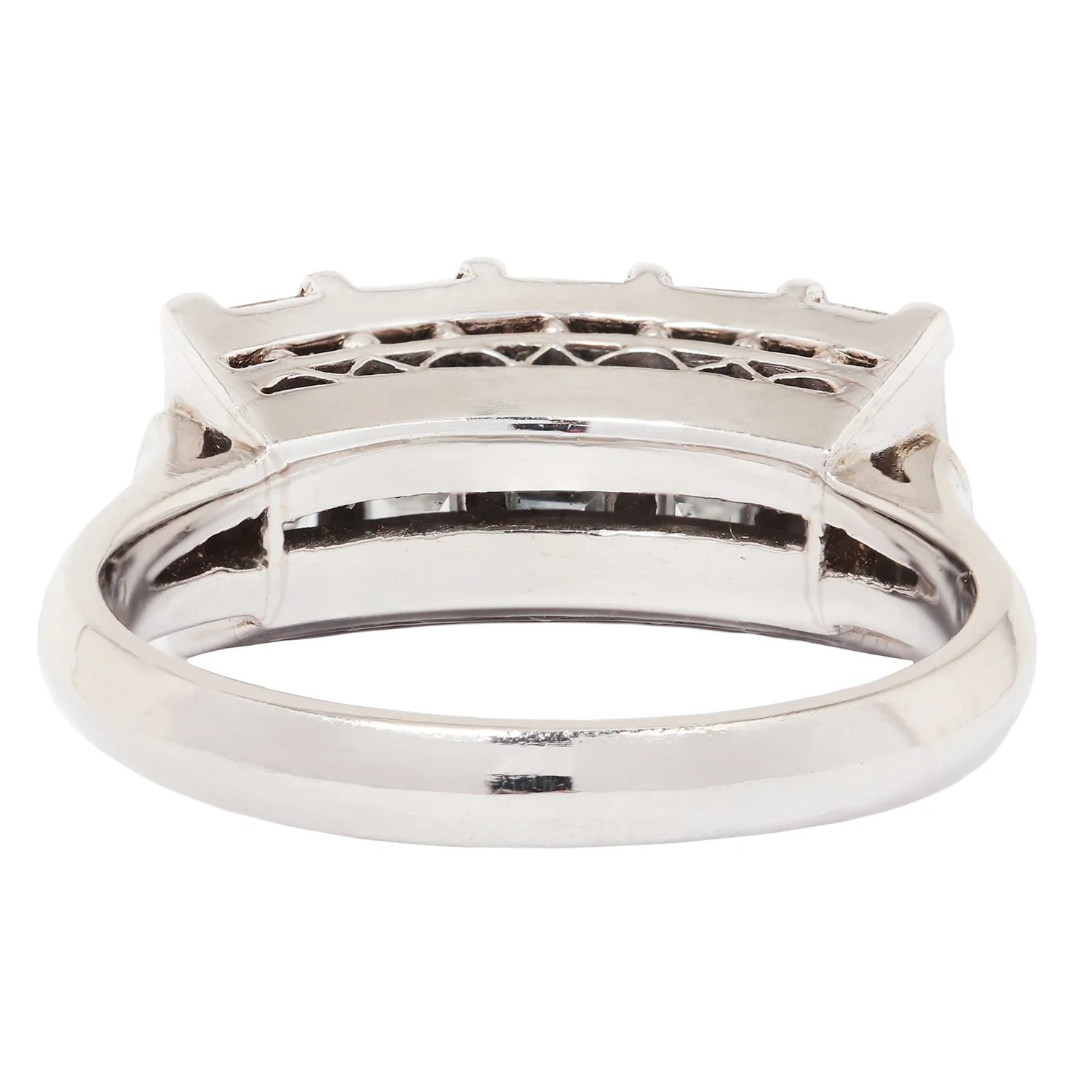 Double Row Diamond Deco Ring - Image 5
