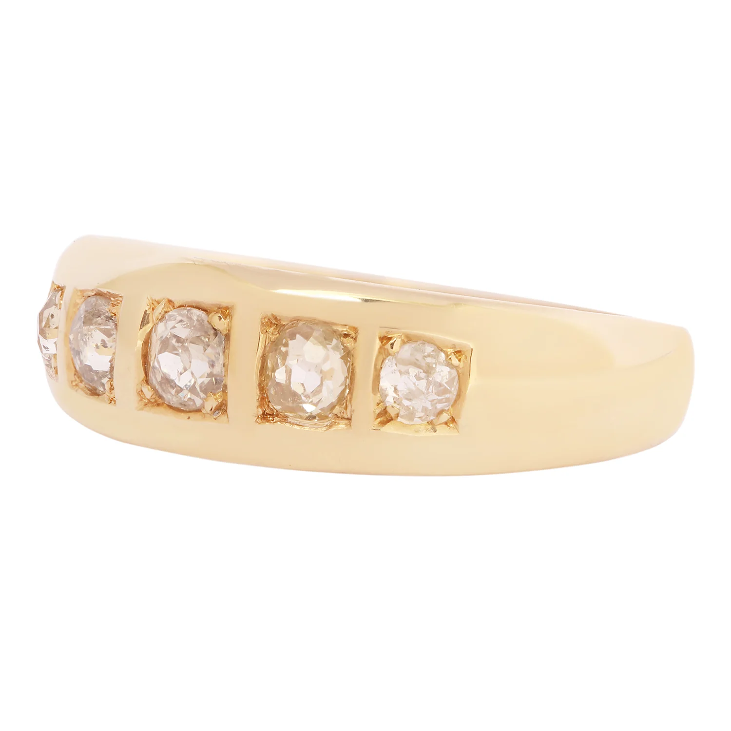 Edwardian Diamond Line Ring - Image 3