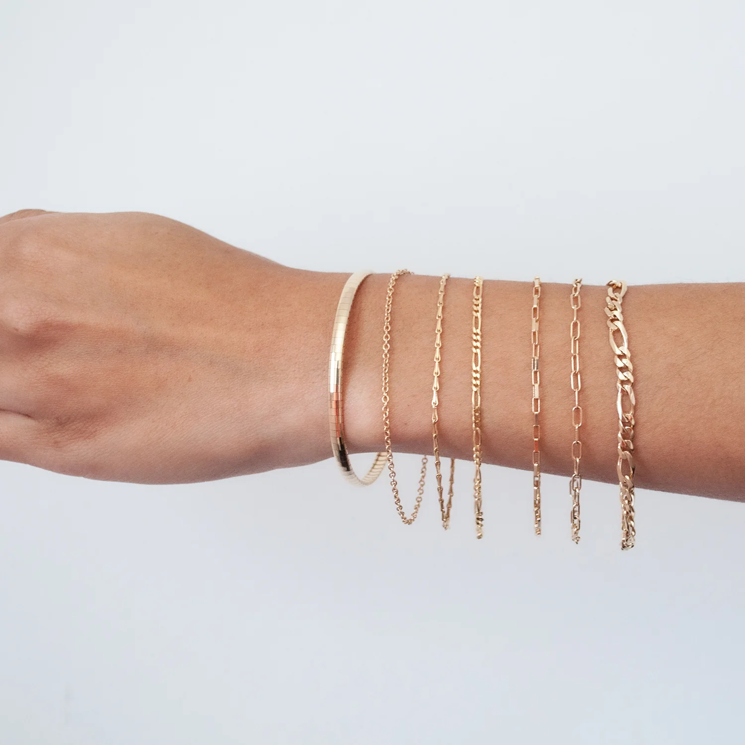 Elongated Cable Chain Bracelet - Image 5
