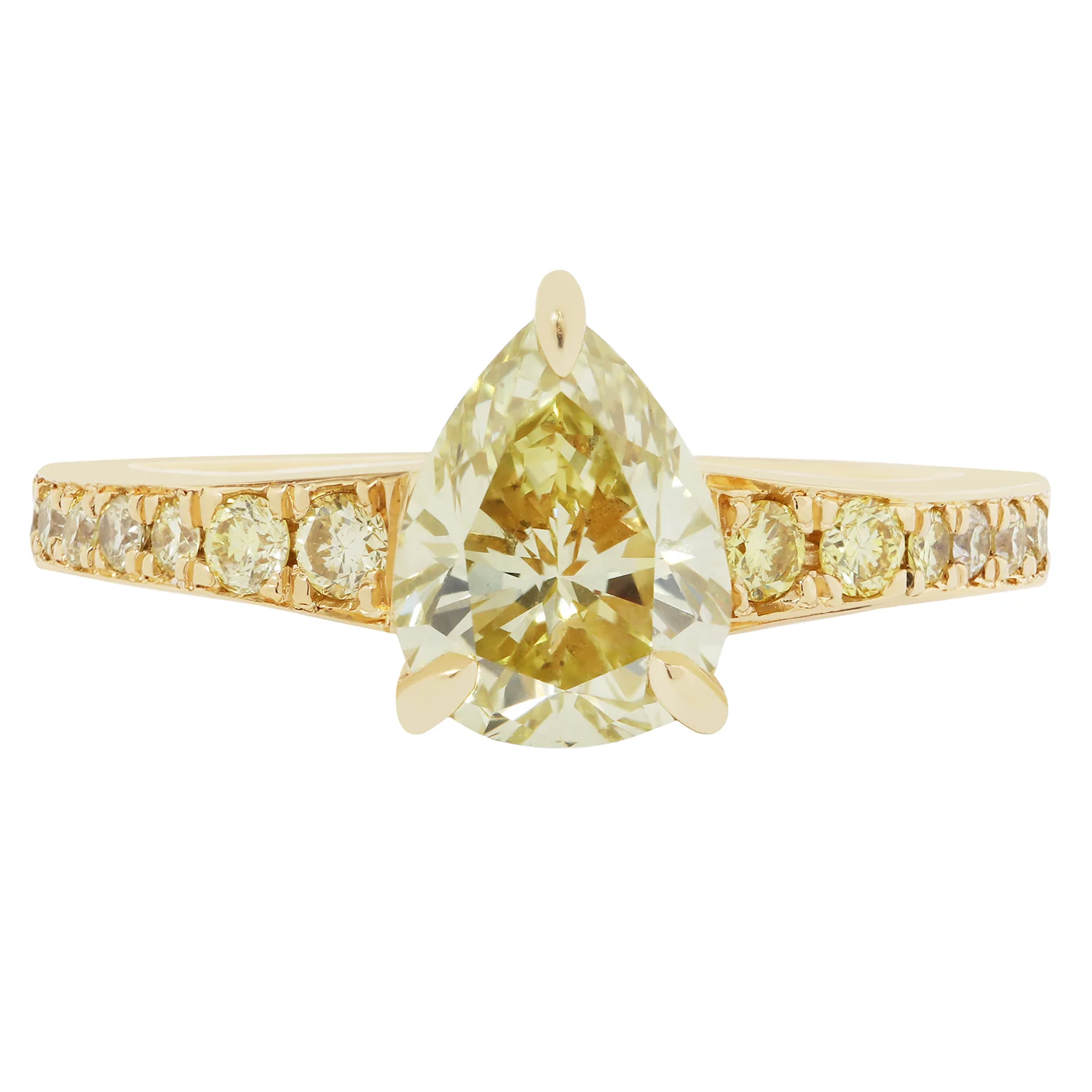 Fancy Diamond Radiance Ring