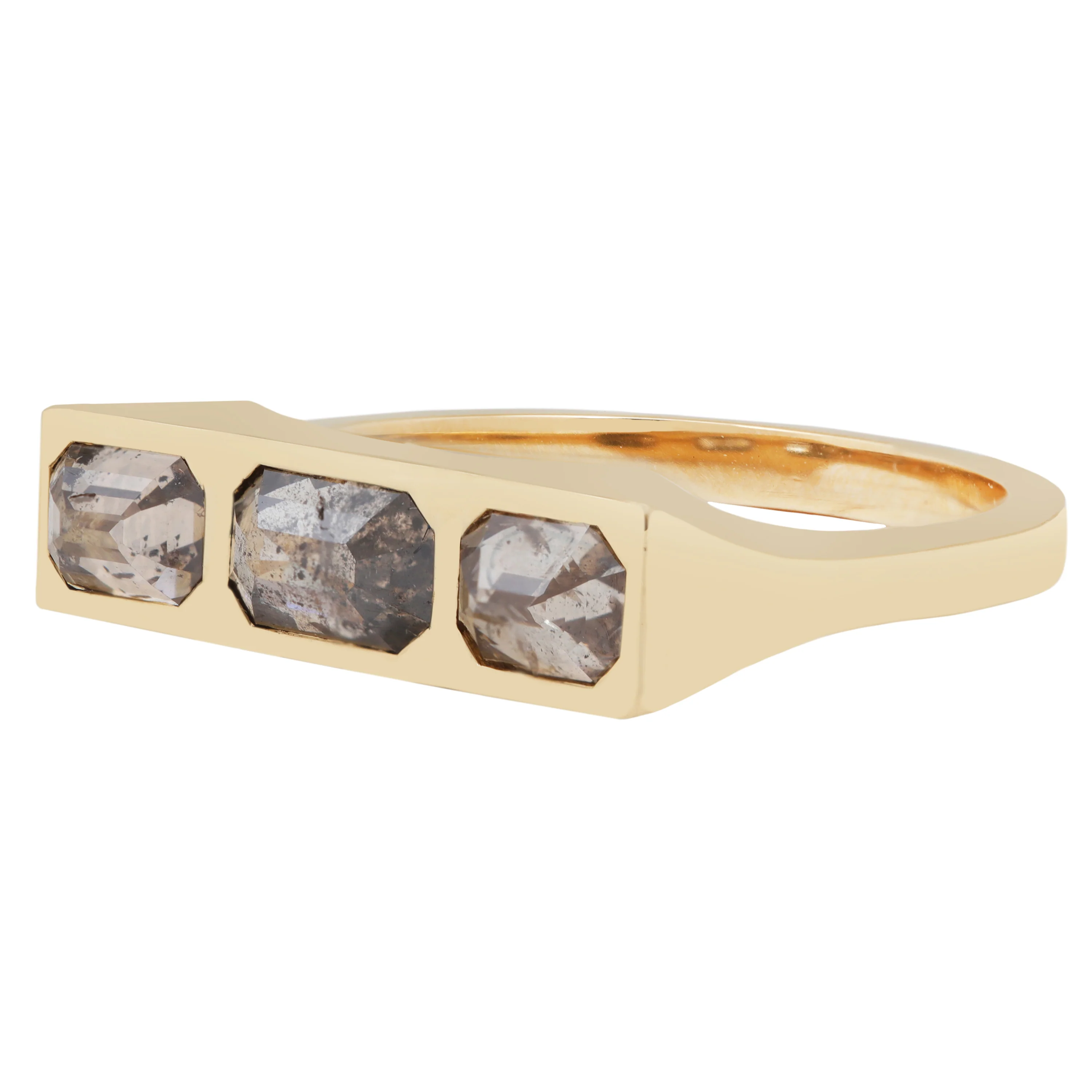 Flat Dunes Guardian Bar Ring - Image 3