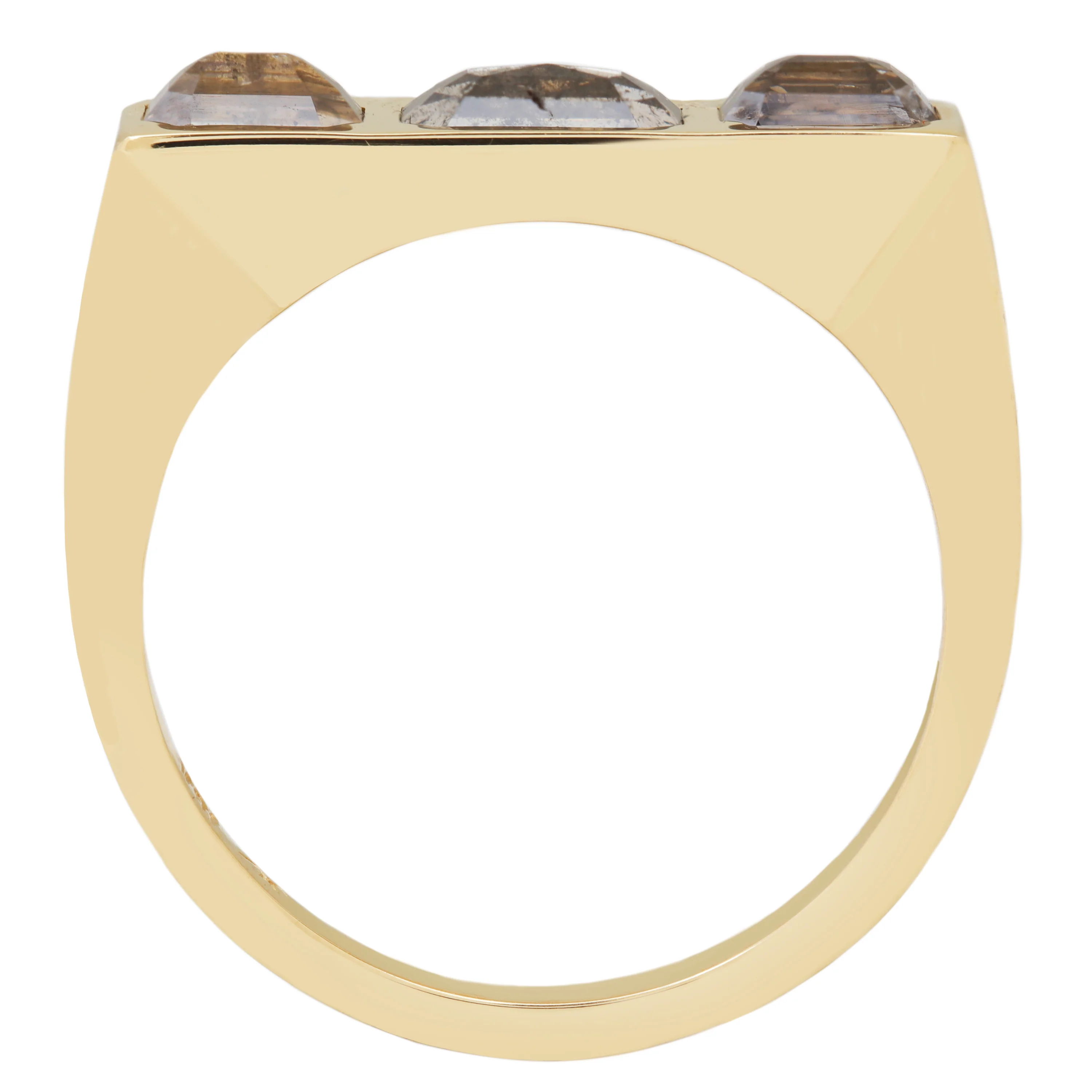 Flat Dunes Guardian Bar Ring - Image 5