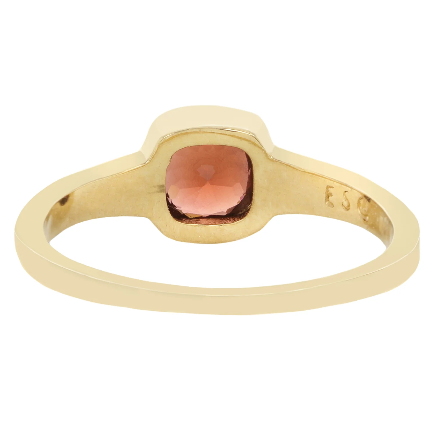 Garnet Cushion Ring - Image 5