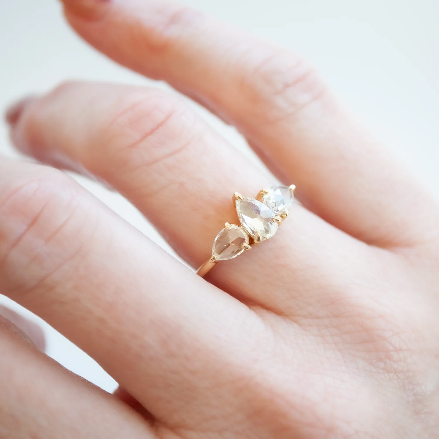 Giselle Three Diamond Ring - Image 2