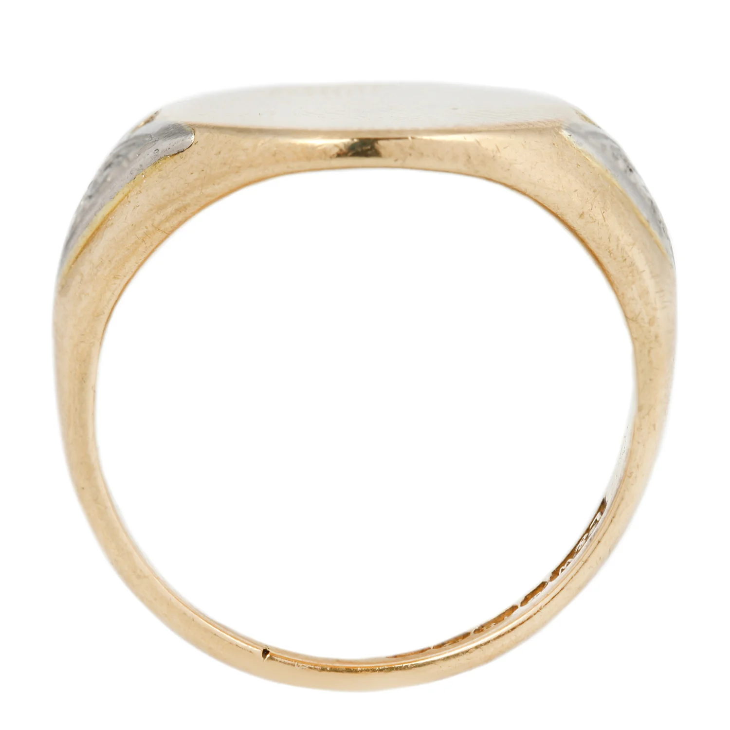 Gold & Platinum Antique Signet - Image 4