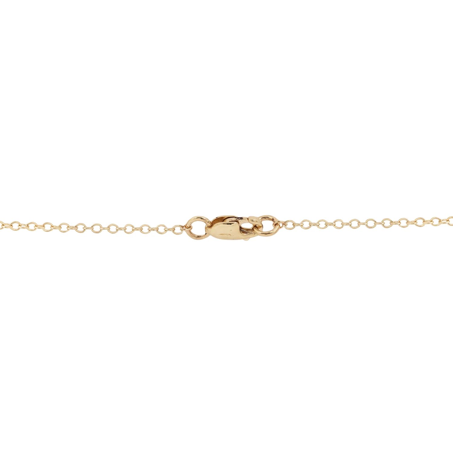 Gold Ruby Eye Skull Necklace - Image 3