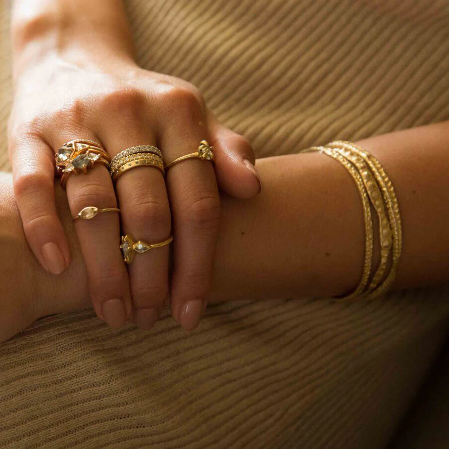 Gold Stingray Bangle - Image 4