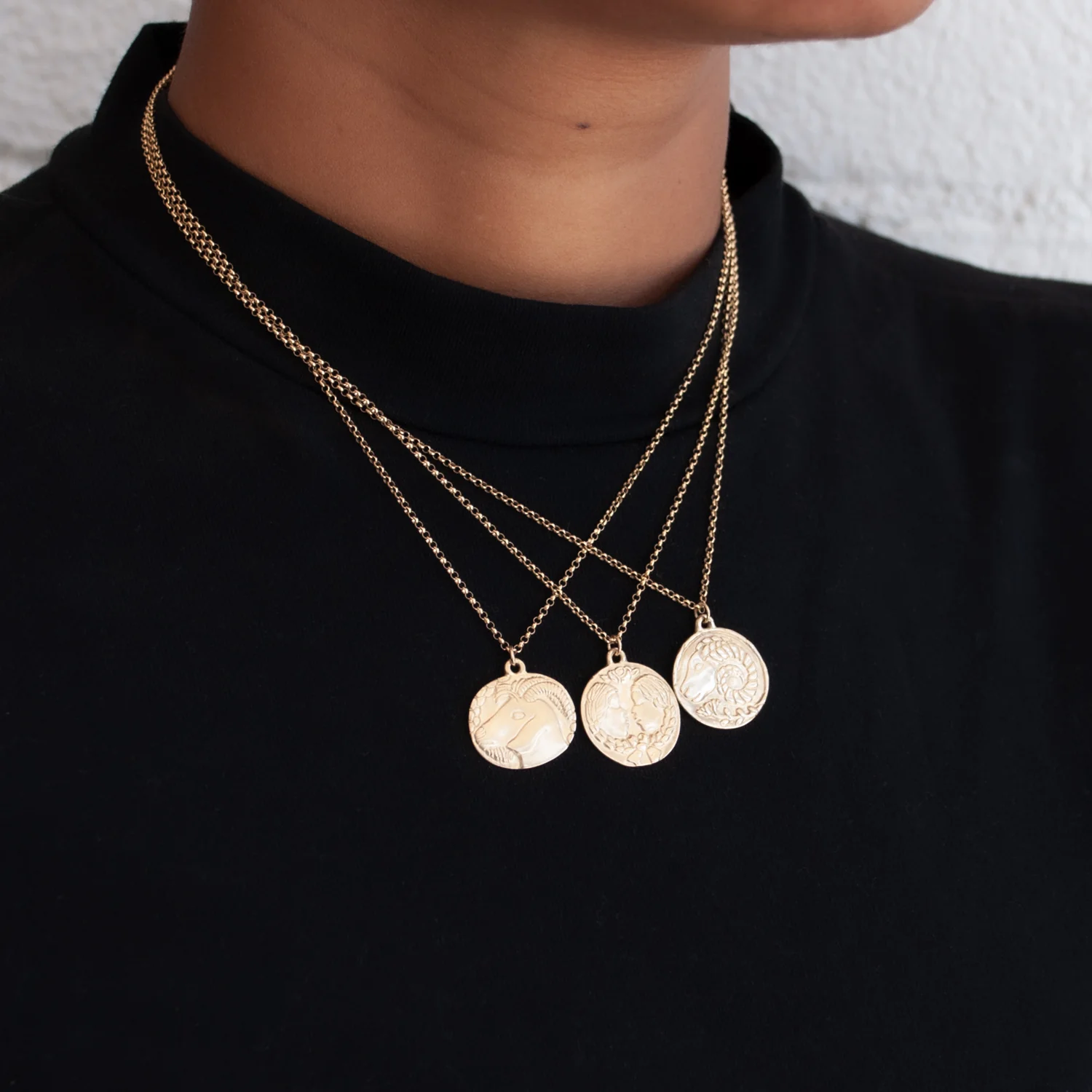 Gold Zodiac Necklace - Image 10