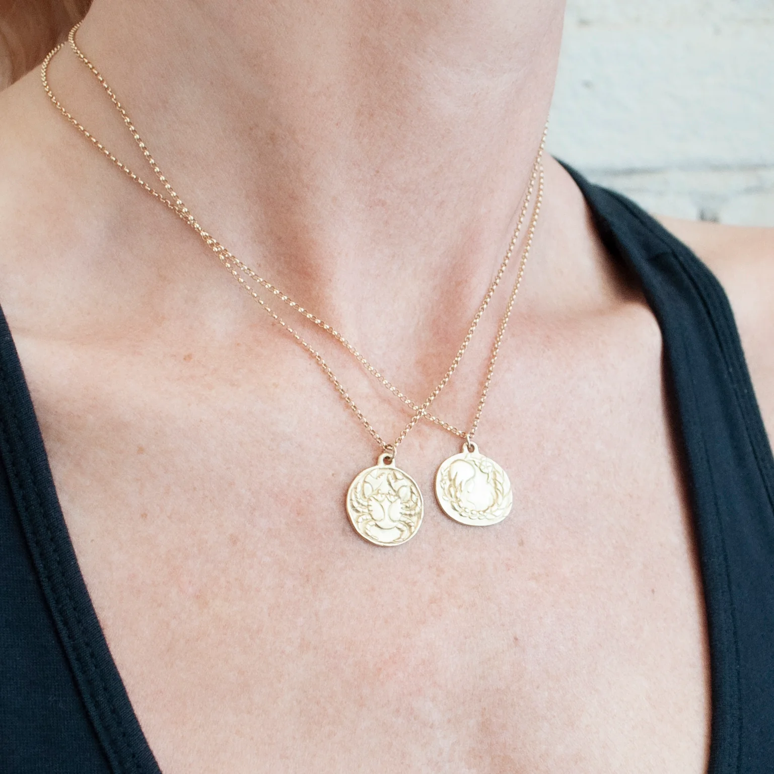 Gold Zodiac Necklace - Image 14