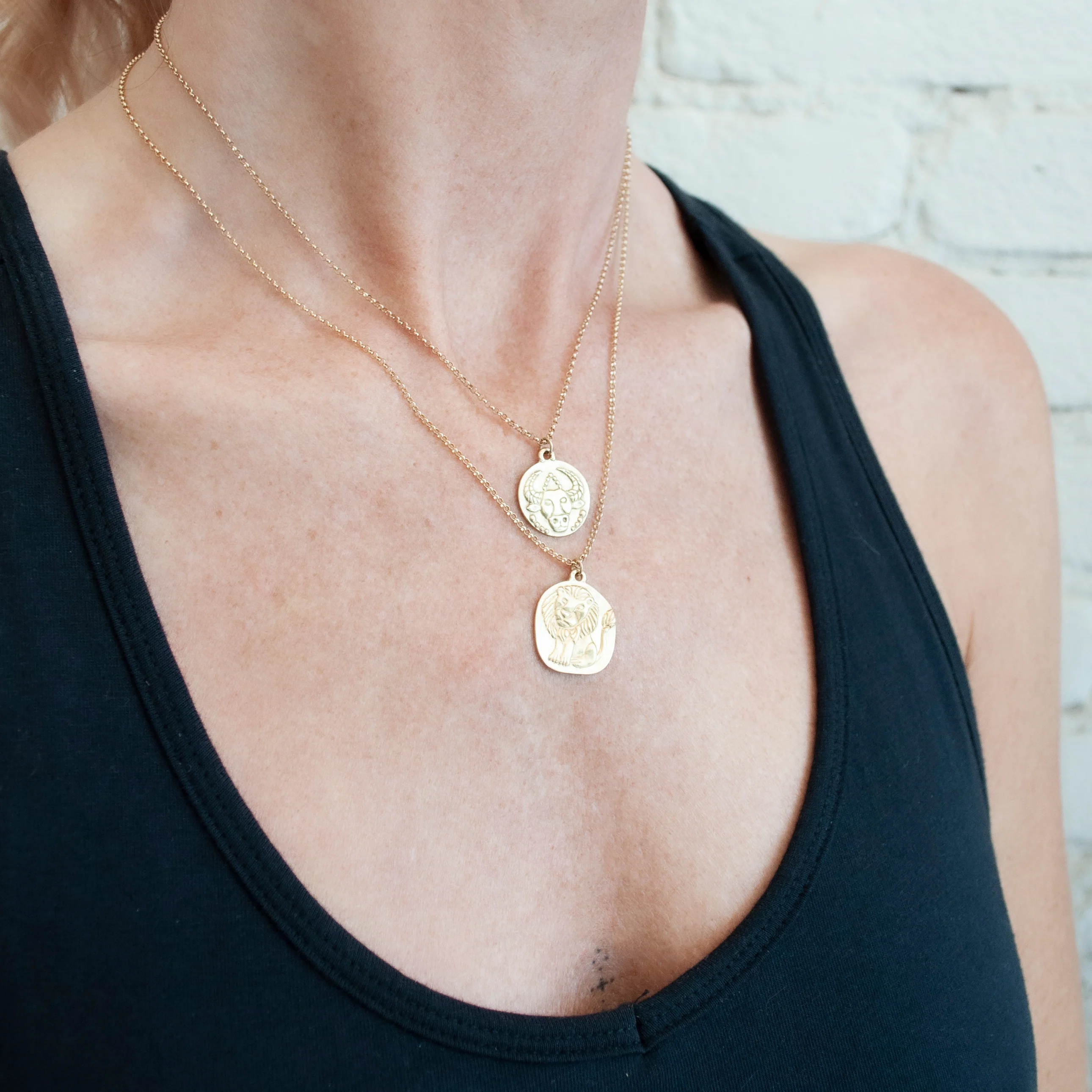 Gold Zodiac Necklace - Image 15