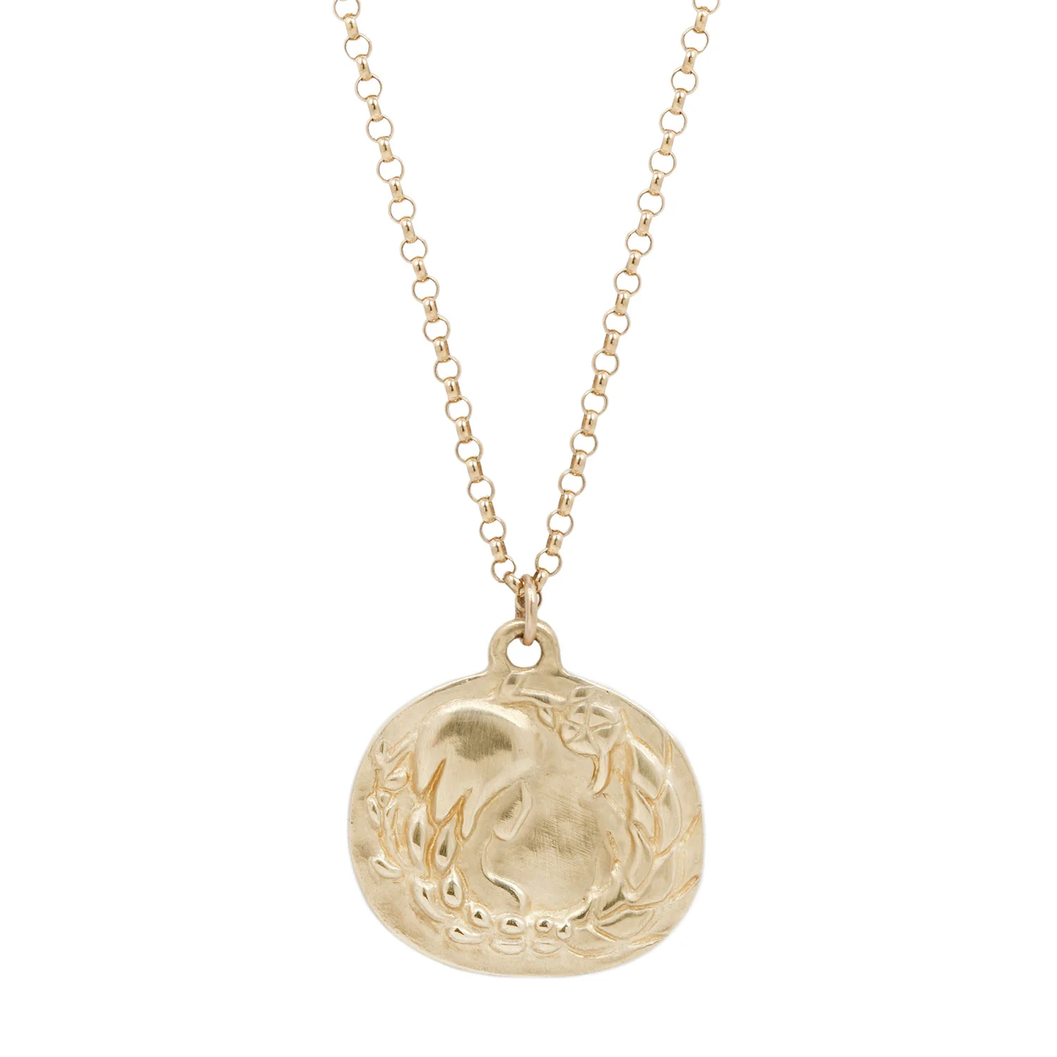 Gold Zodiac Necklace - Image 3