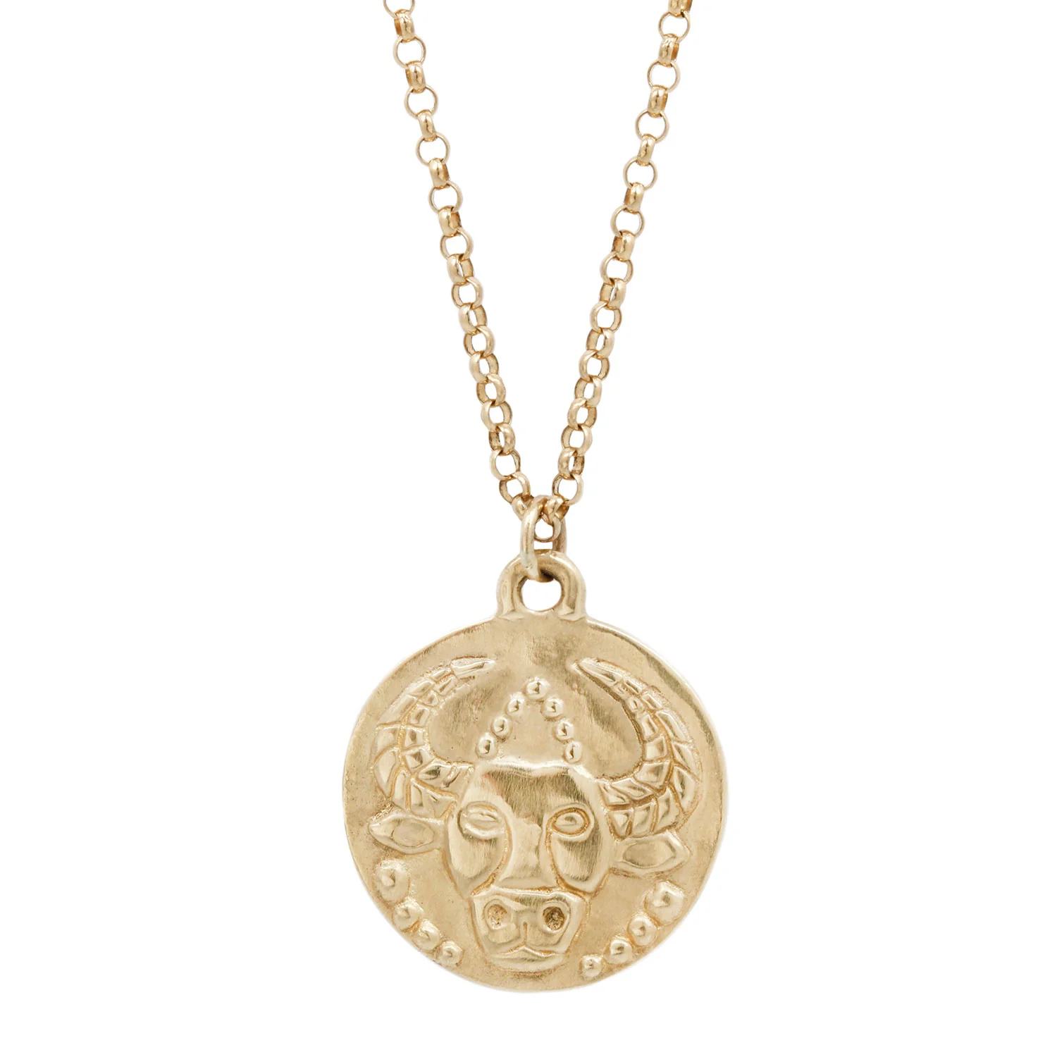 Gold Zodiac Necklace - Image 5