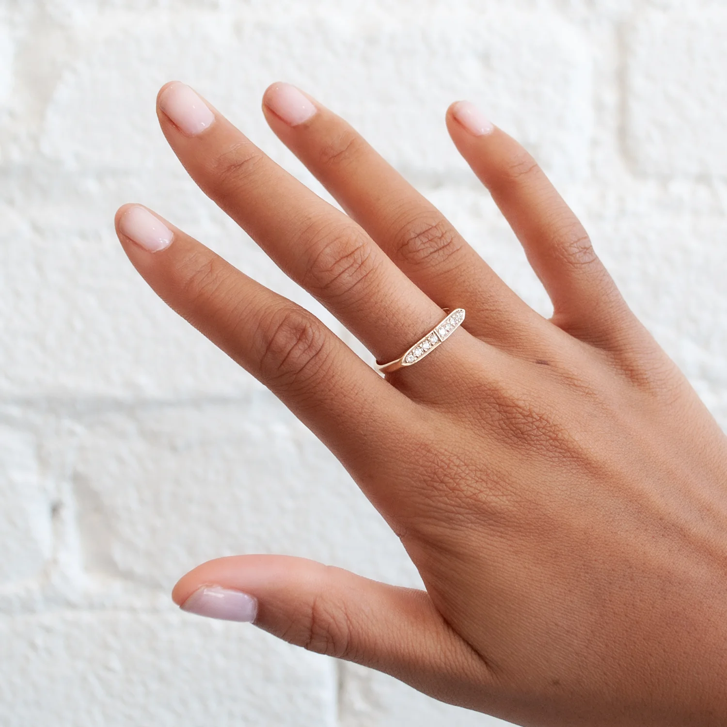 Gracia White Diamond Ring - Image 2