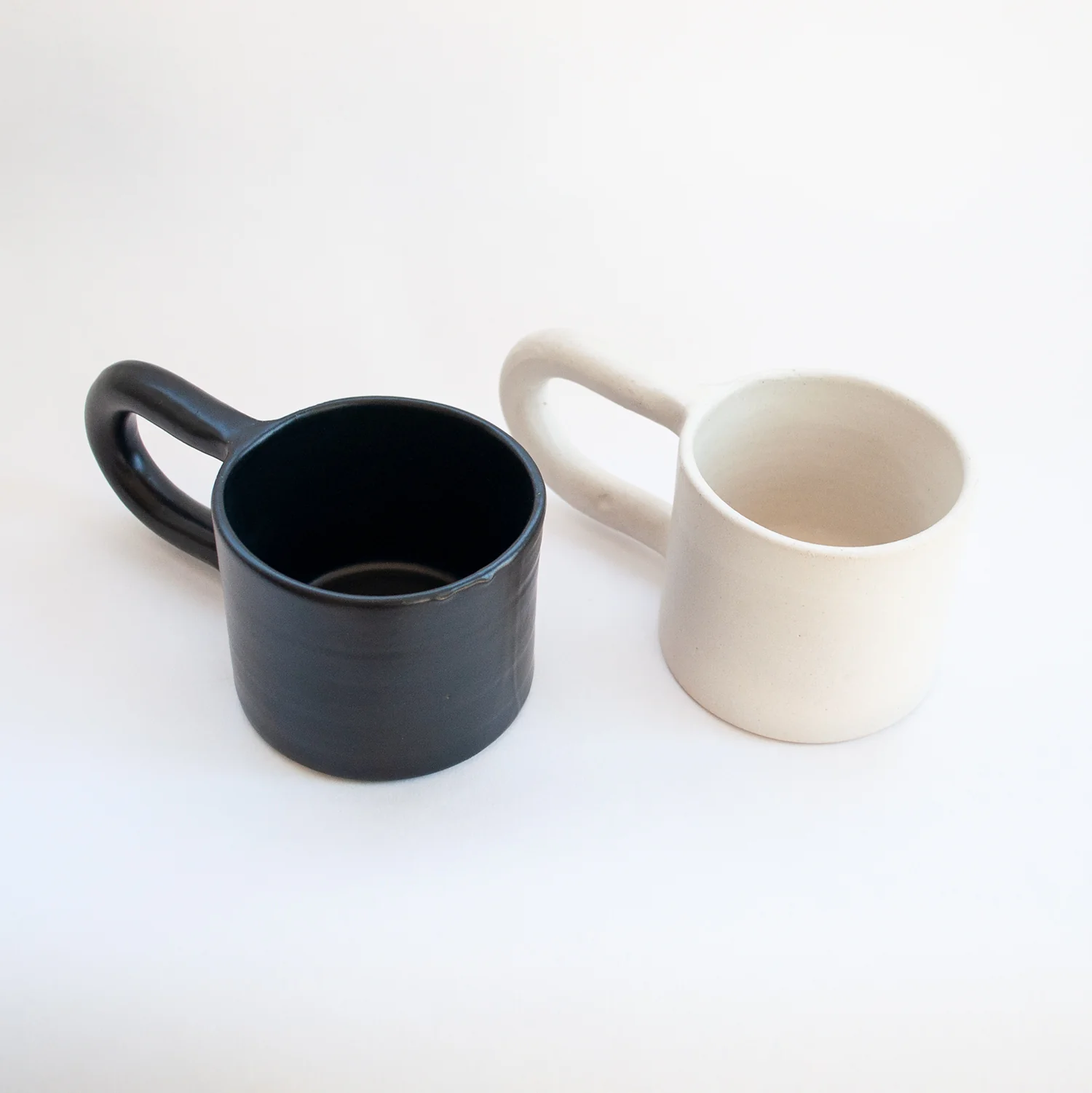 Hand Built Short Ceramic Mug - Image 5