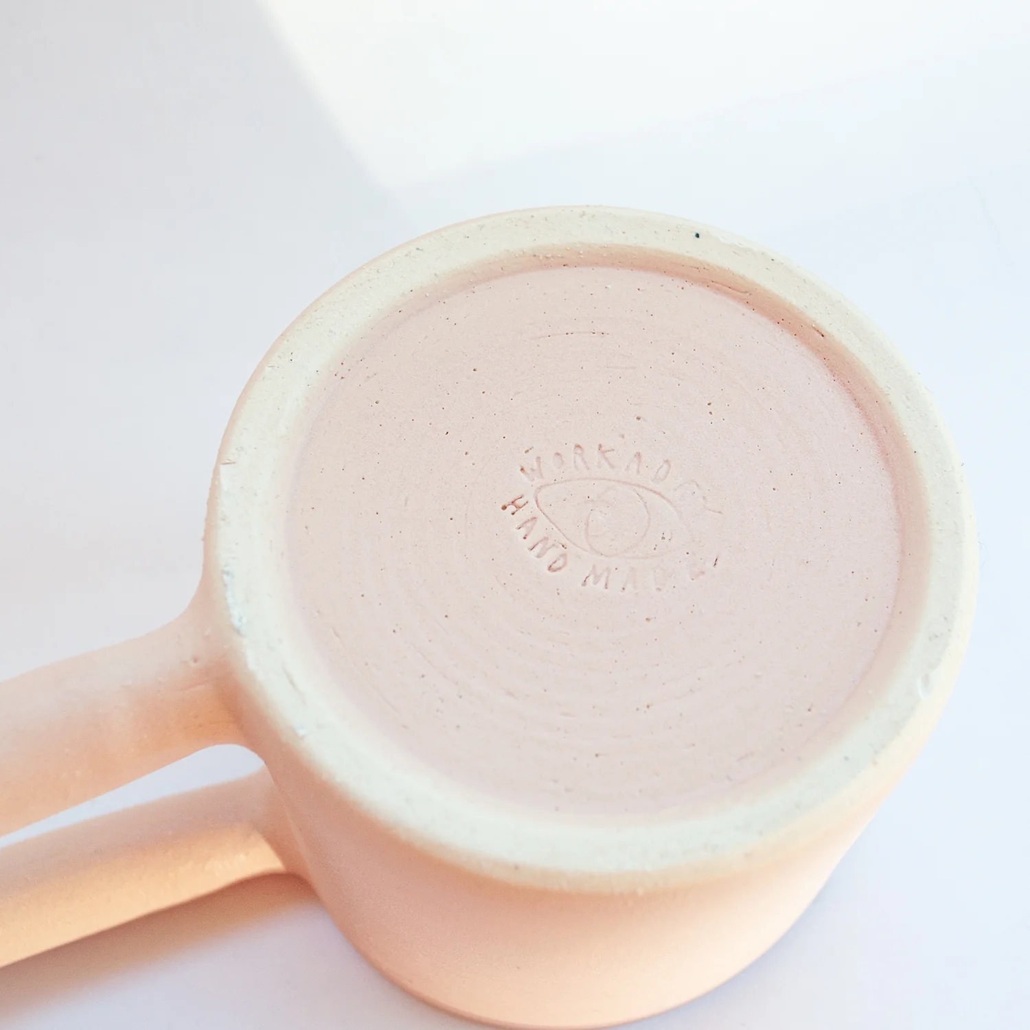 Hand Built Short Ceramic Mug - Image 7
