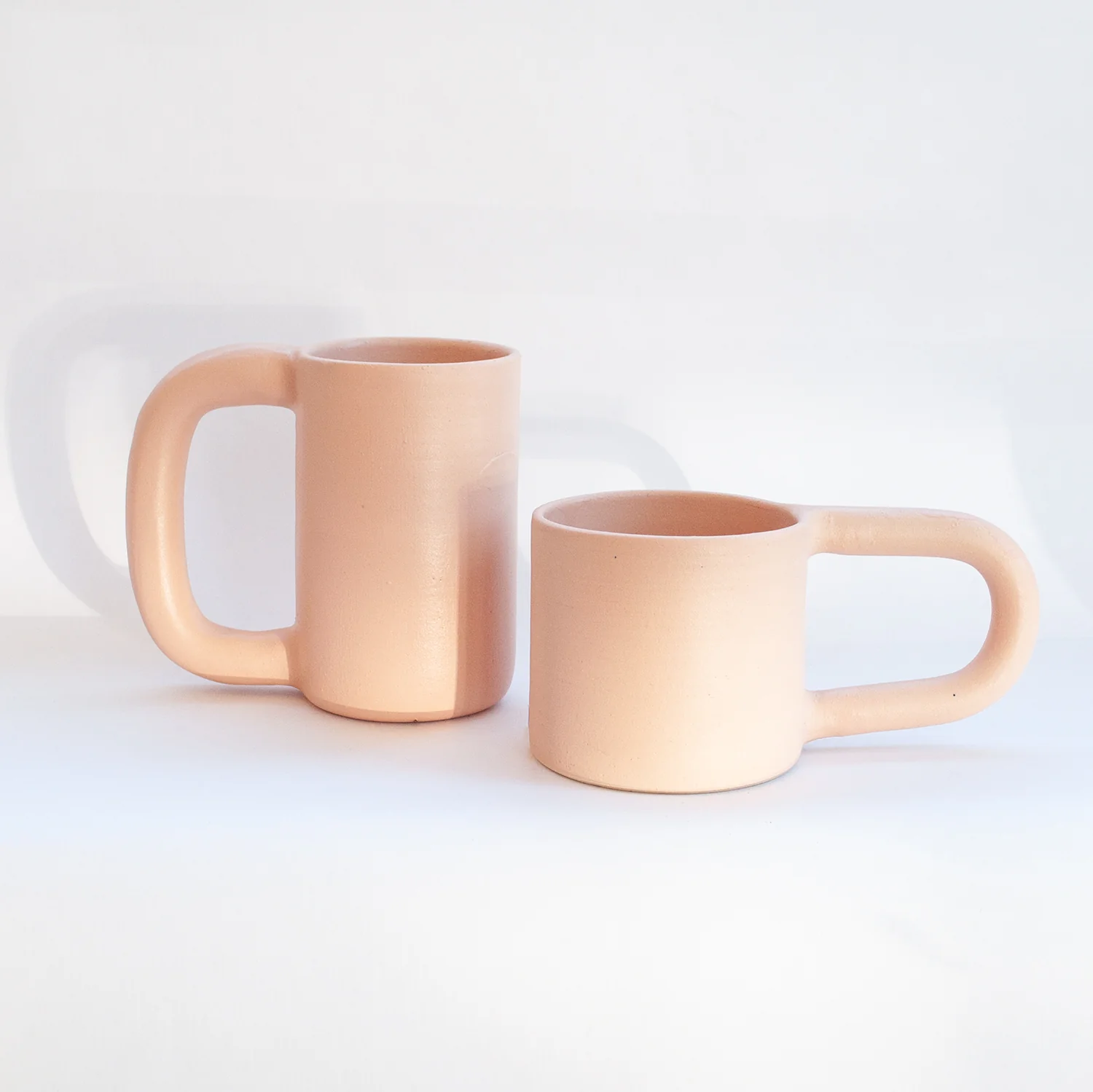 Hand Built Short Ceramic Mug - Image 8