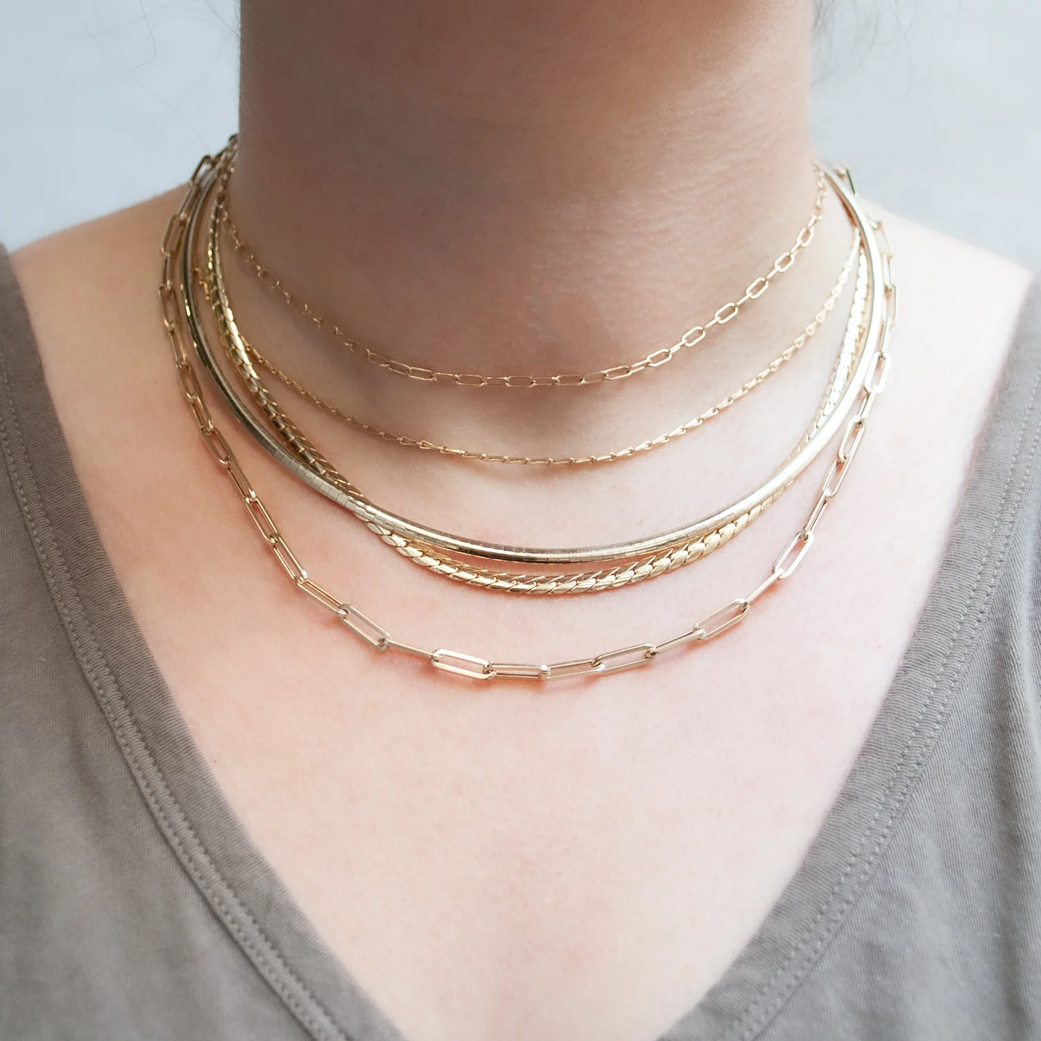 Sol Herringbone Chain - Image 5