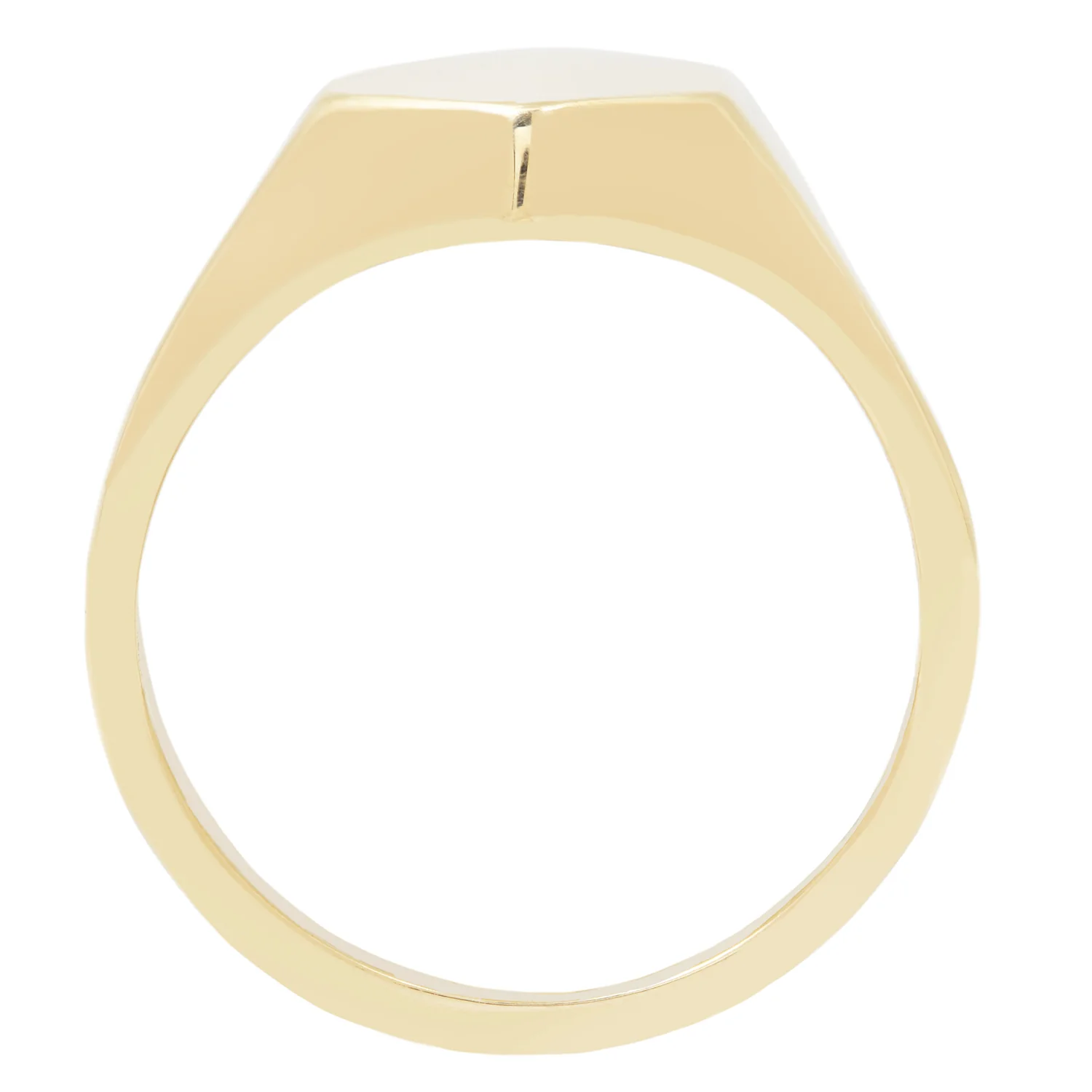 Hexagon Signet Ring - Image 5