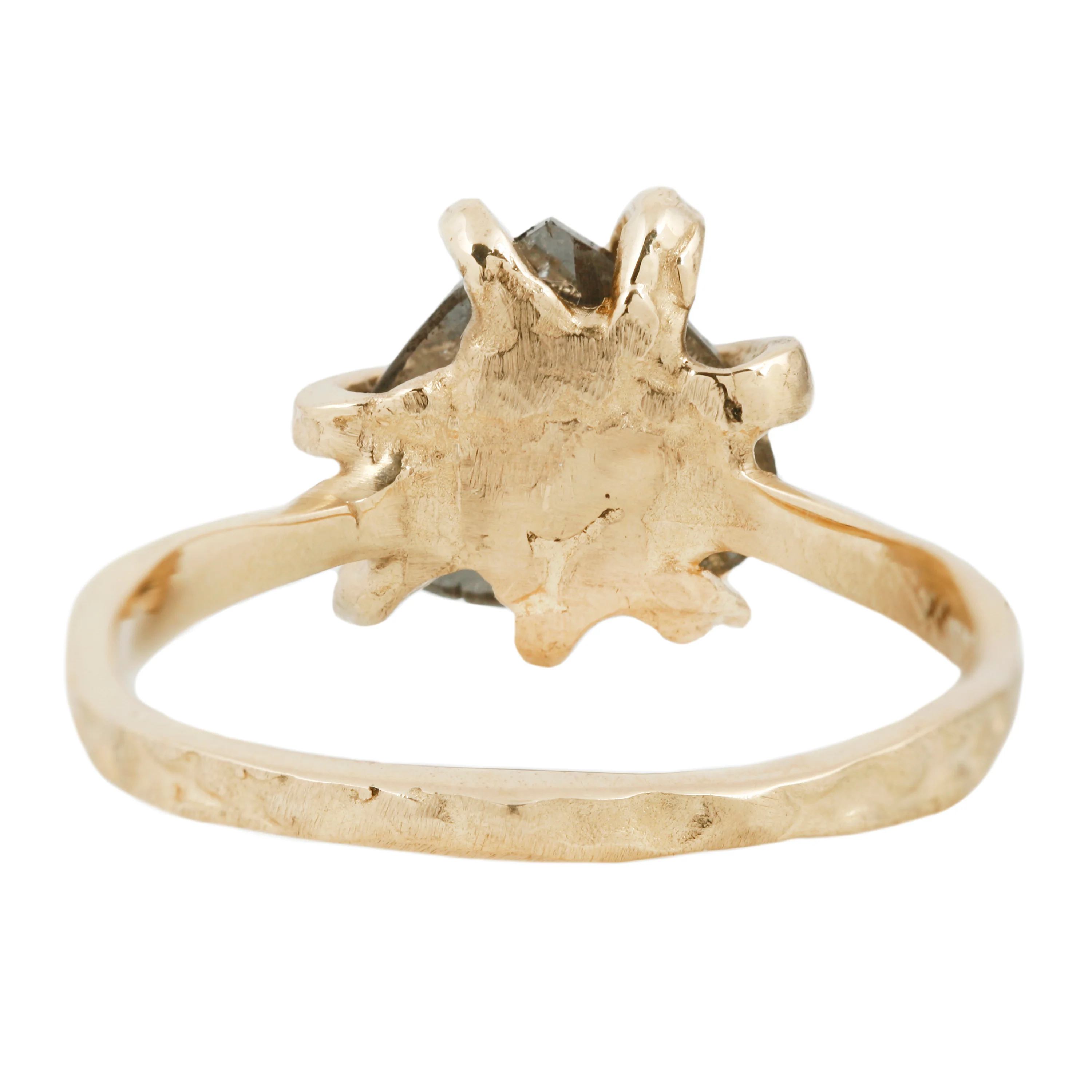 Hill Top Stingray Claw Solitaire Ring - Image 5