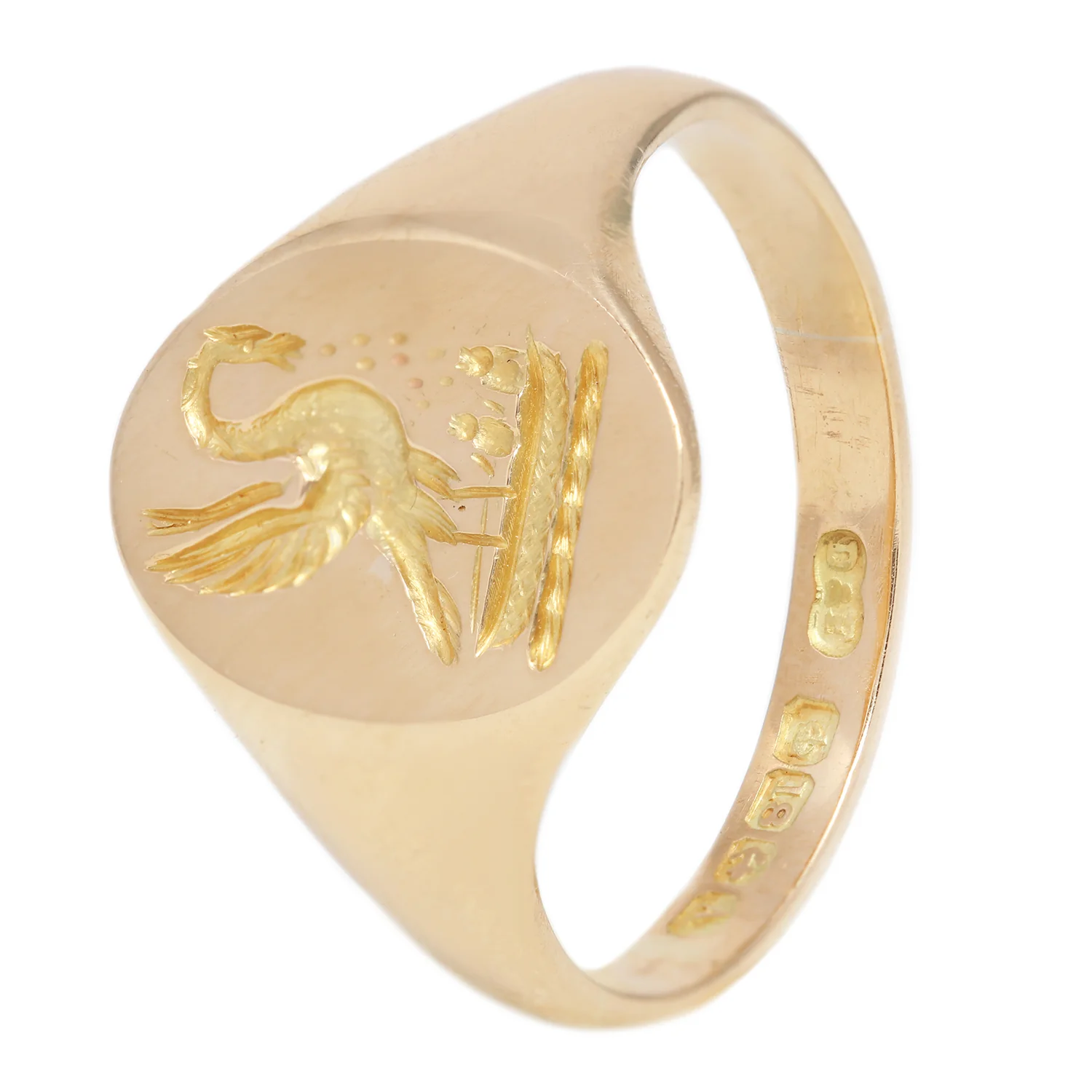 Hydra Crested Signet Ring - Image 5