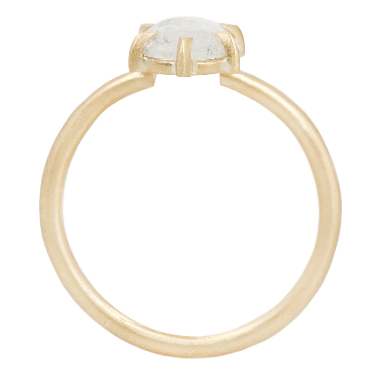 Icy Oval Diamond Hera Solitaire - Image 5