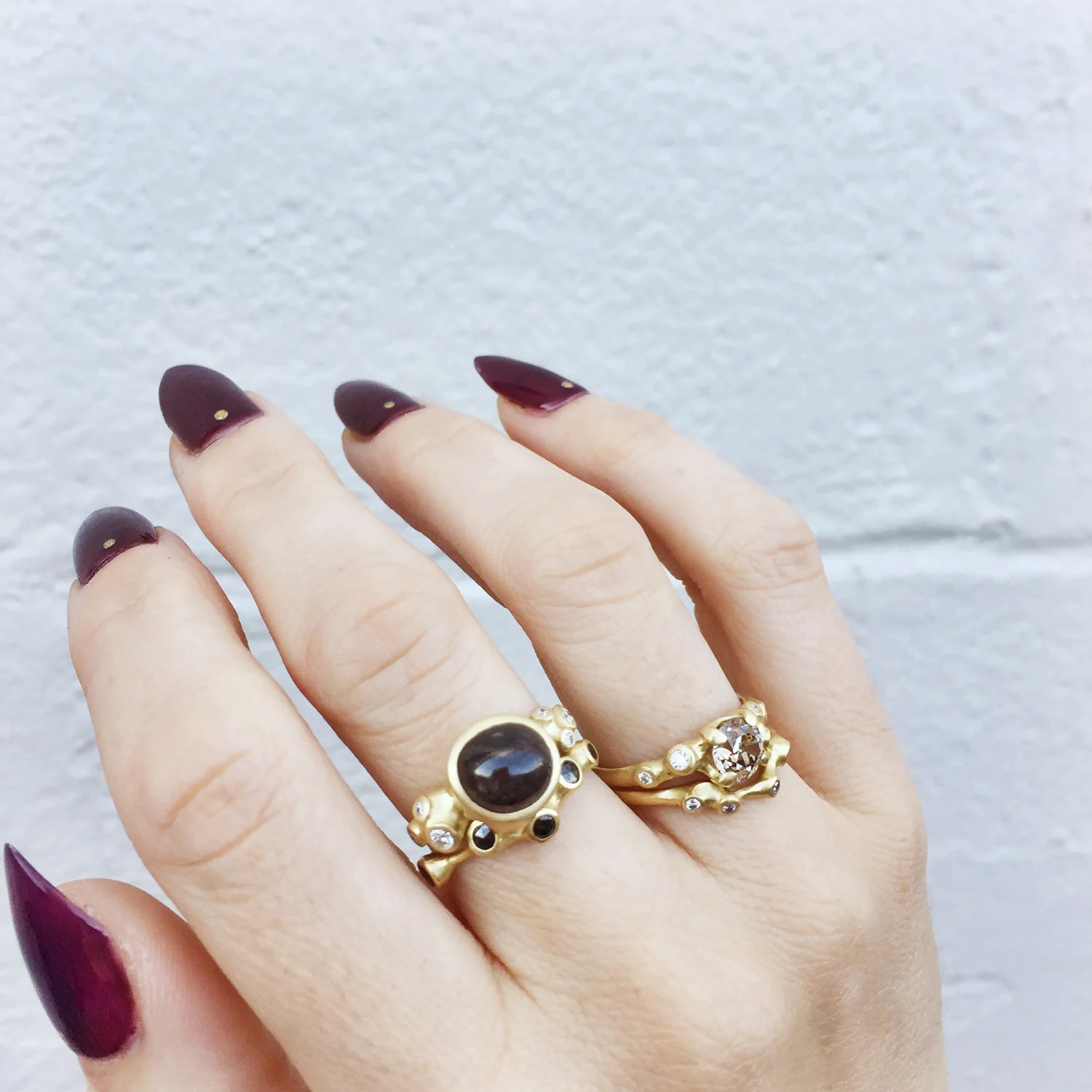 Fancy Diamond Cluster Ring - Image 5